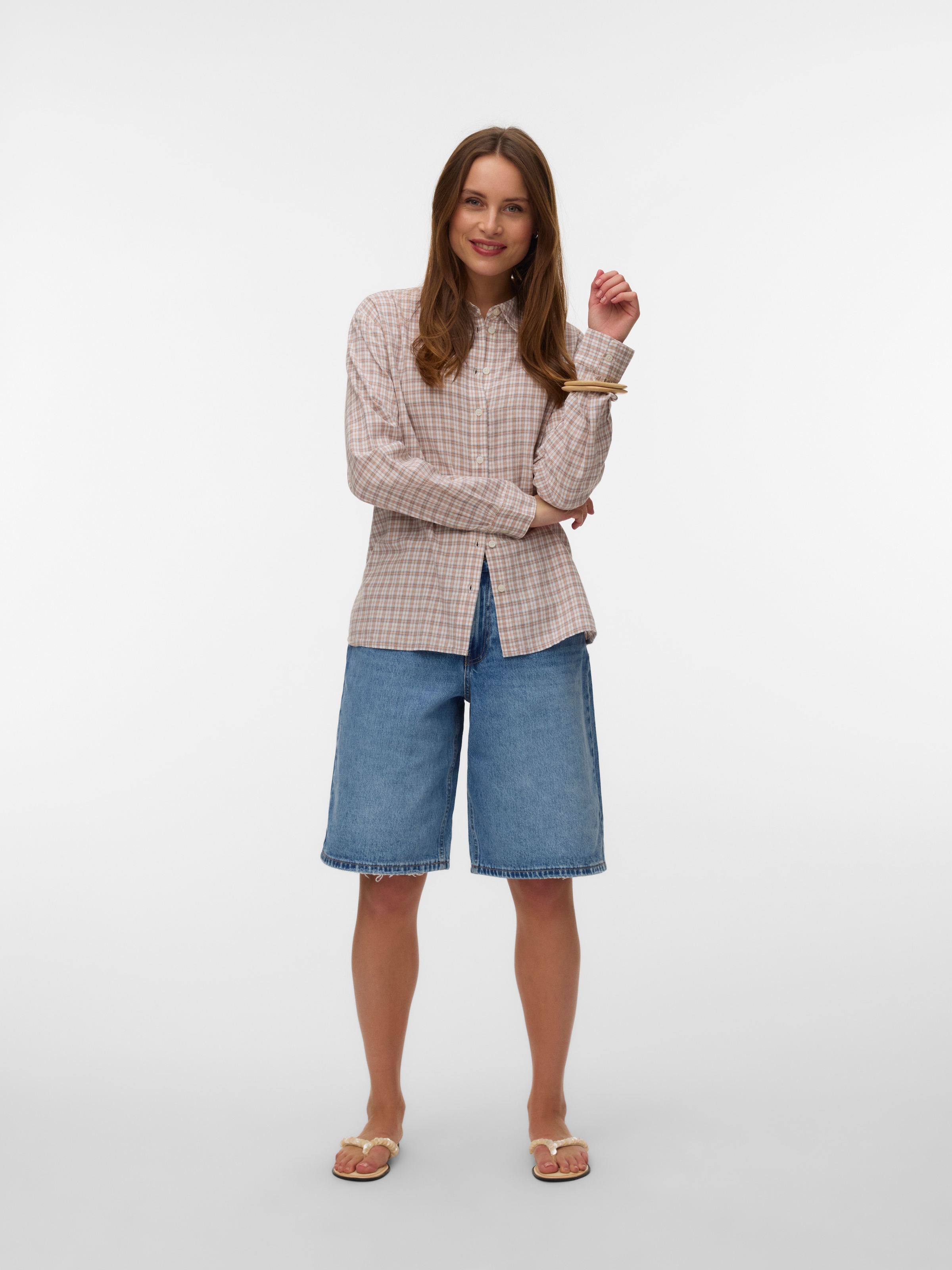Vero Moda Short en jean »VMRAILA MR DENIM JORTS NOOS« Baumwolle, loose fit