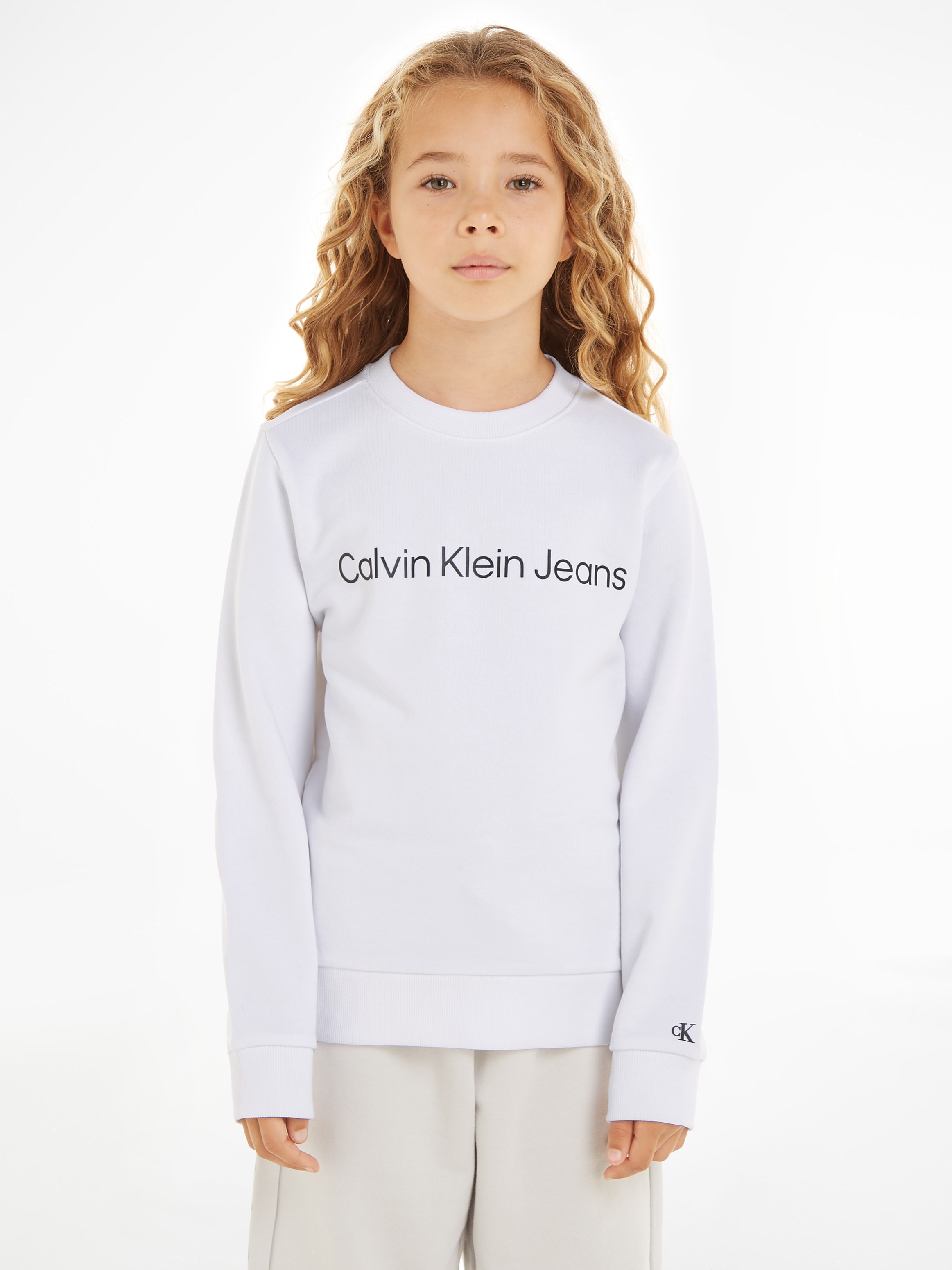 Sweatshirt »INST. LOGO REGULAR CN«, für Kinder bis 16 Jahre