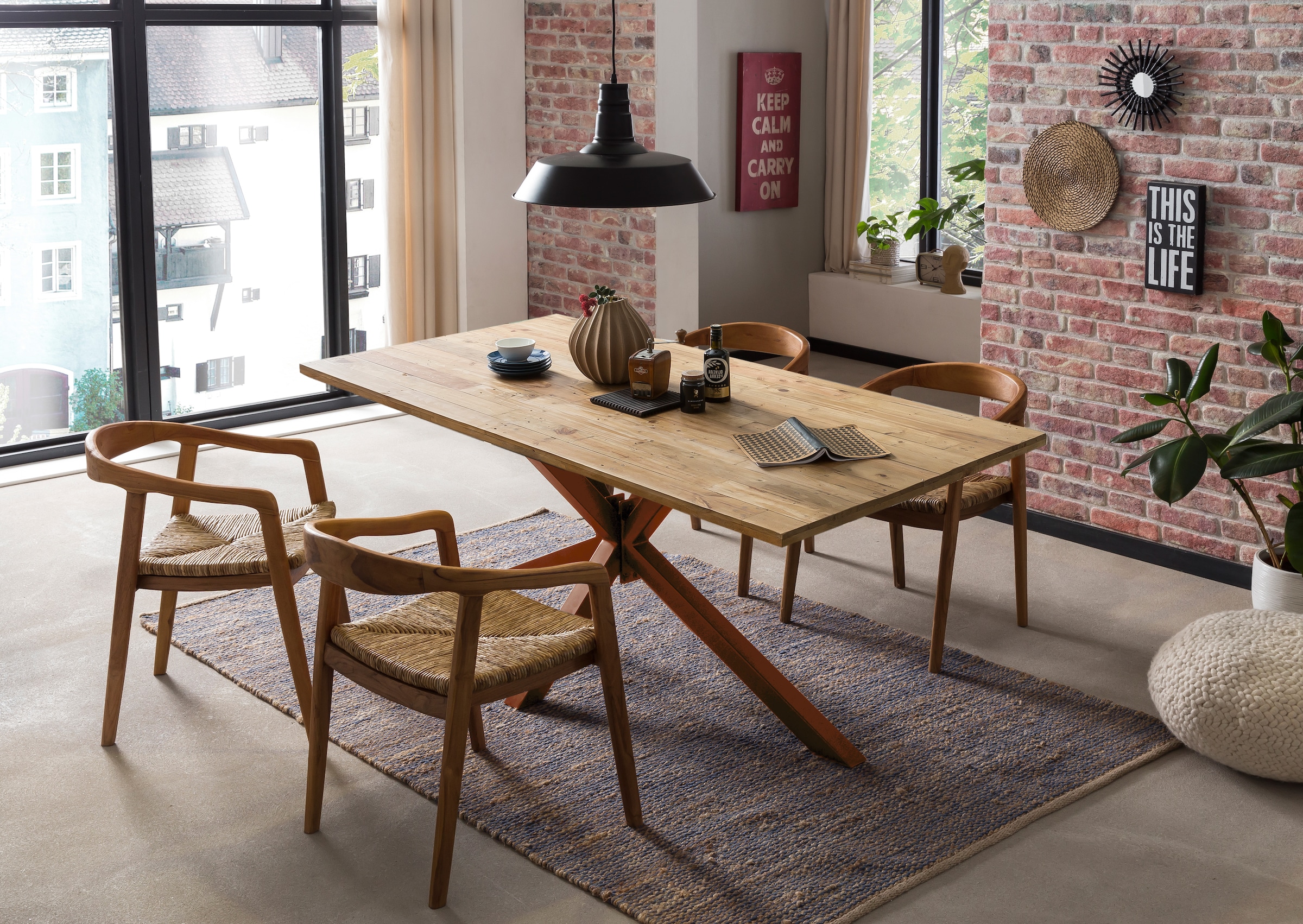 SIT Tischbein 1 Stk. tlg. sternförmig