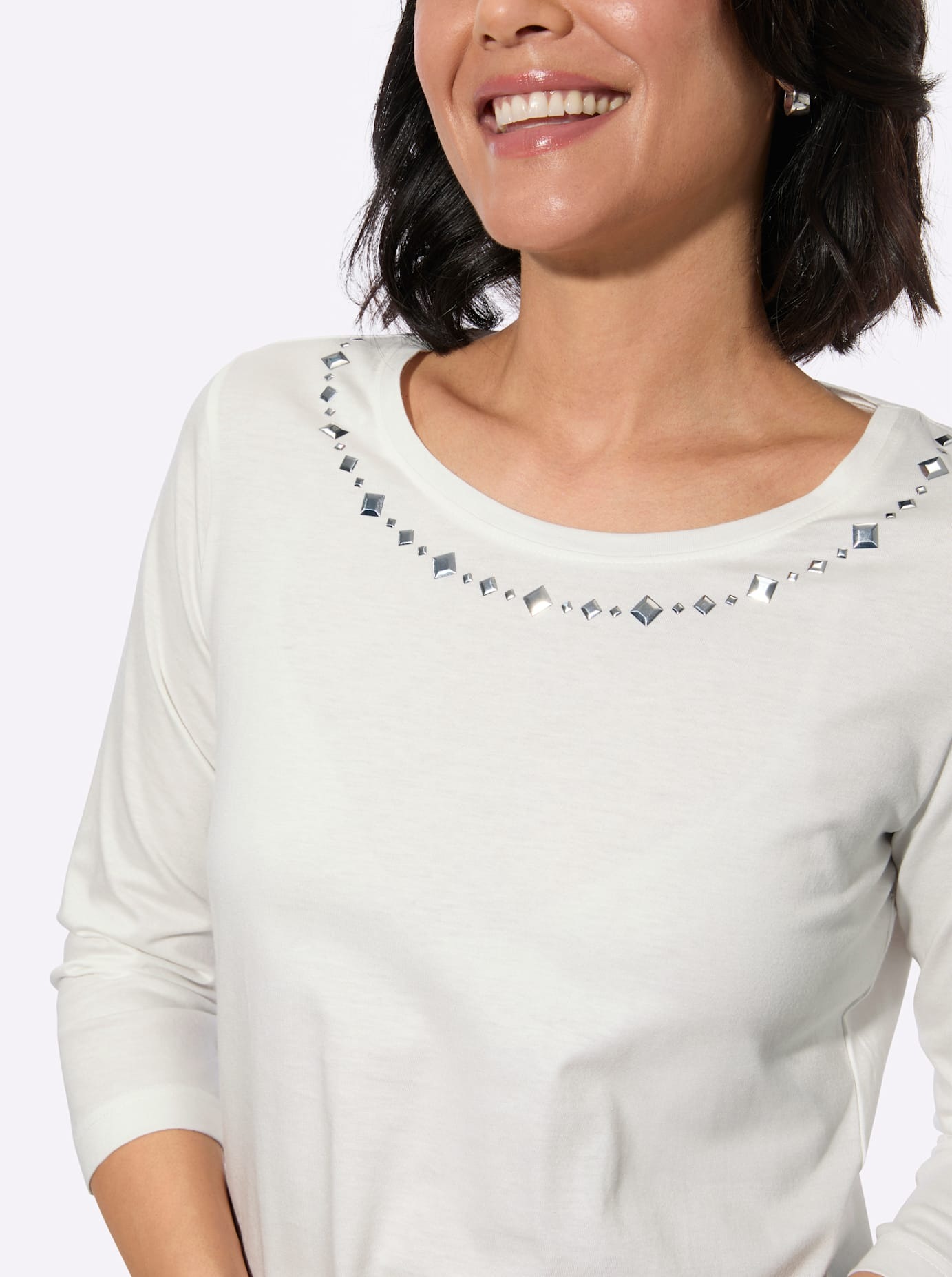 Casual Looks T-shirt à manches 3/4 »Rundhals-Shirt« 1