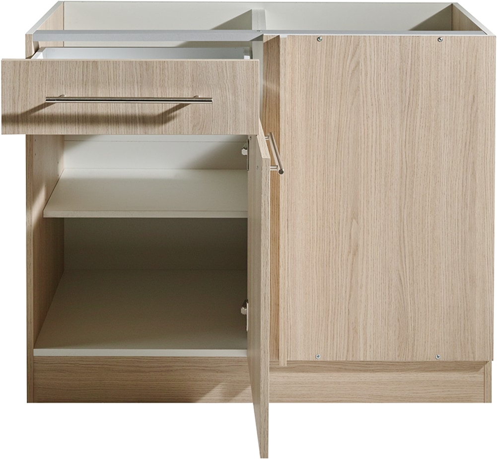 wiho Küchen Eckunterschrank »Filo« 100 cm breit, Planungsmass 110 cm, ohne Arbeitsplatte