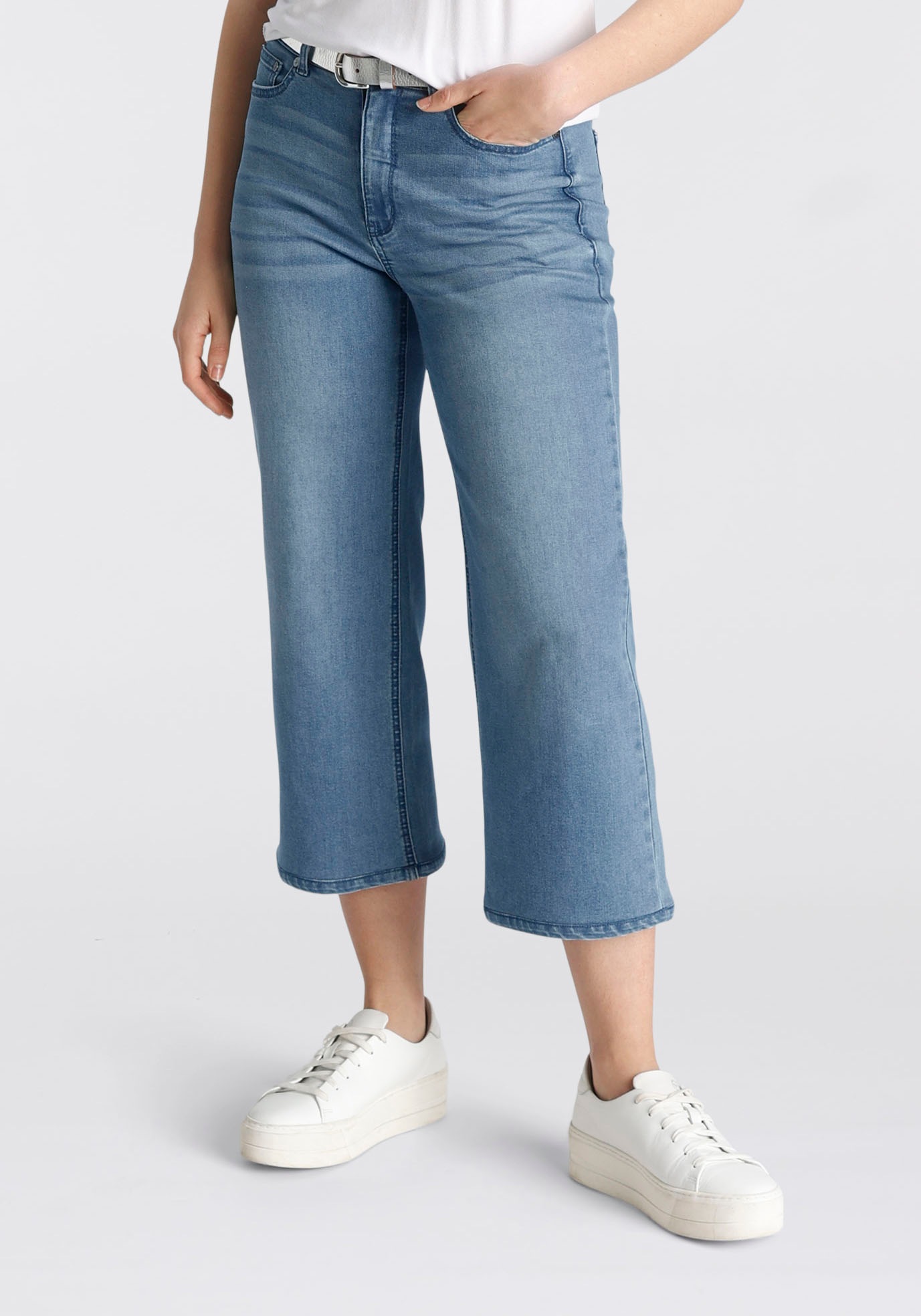 Image of Tamaris 7/8-Jeans, im Culotte-Schnitt bei Ackermann Versand Schweiz