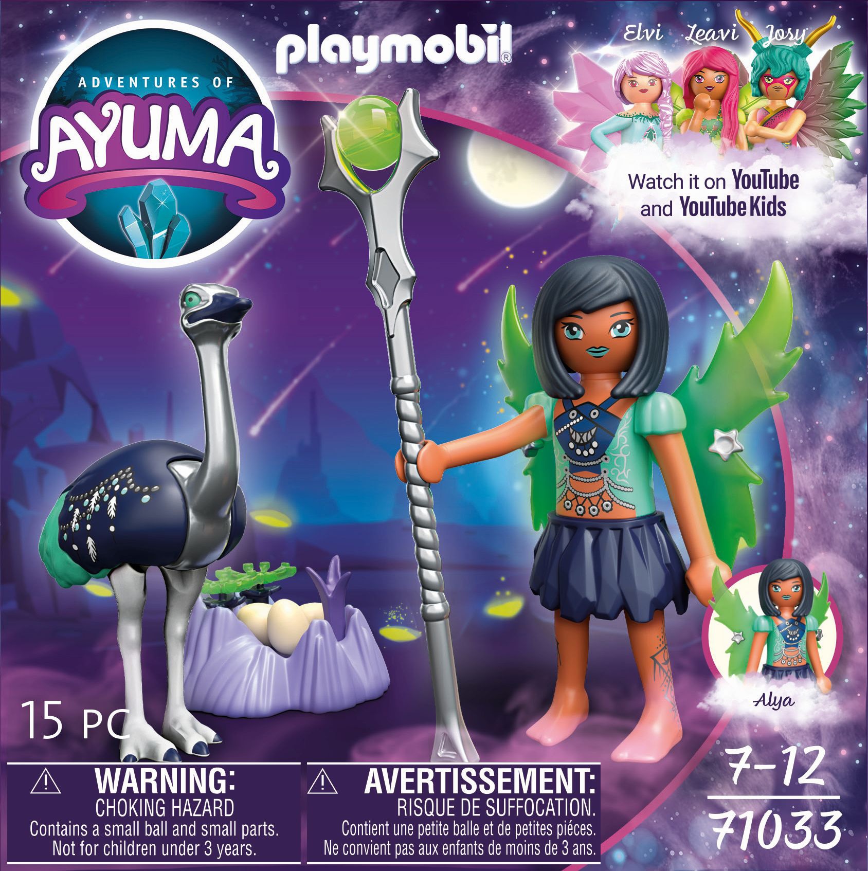 Konstruktions-Spielset »Moon Fairy mit Seelentier (71033), Adventures of Ayuma«, (15...