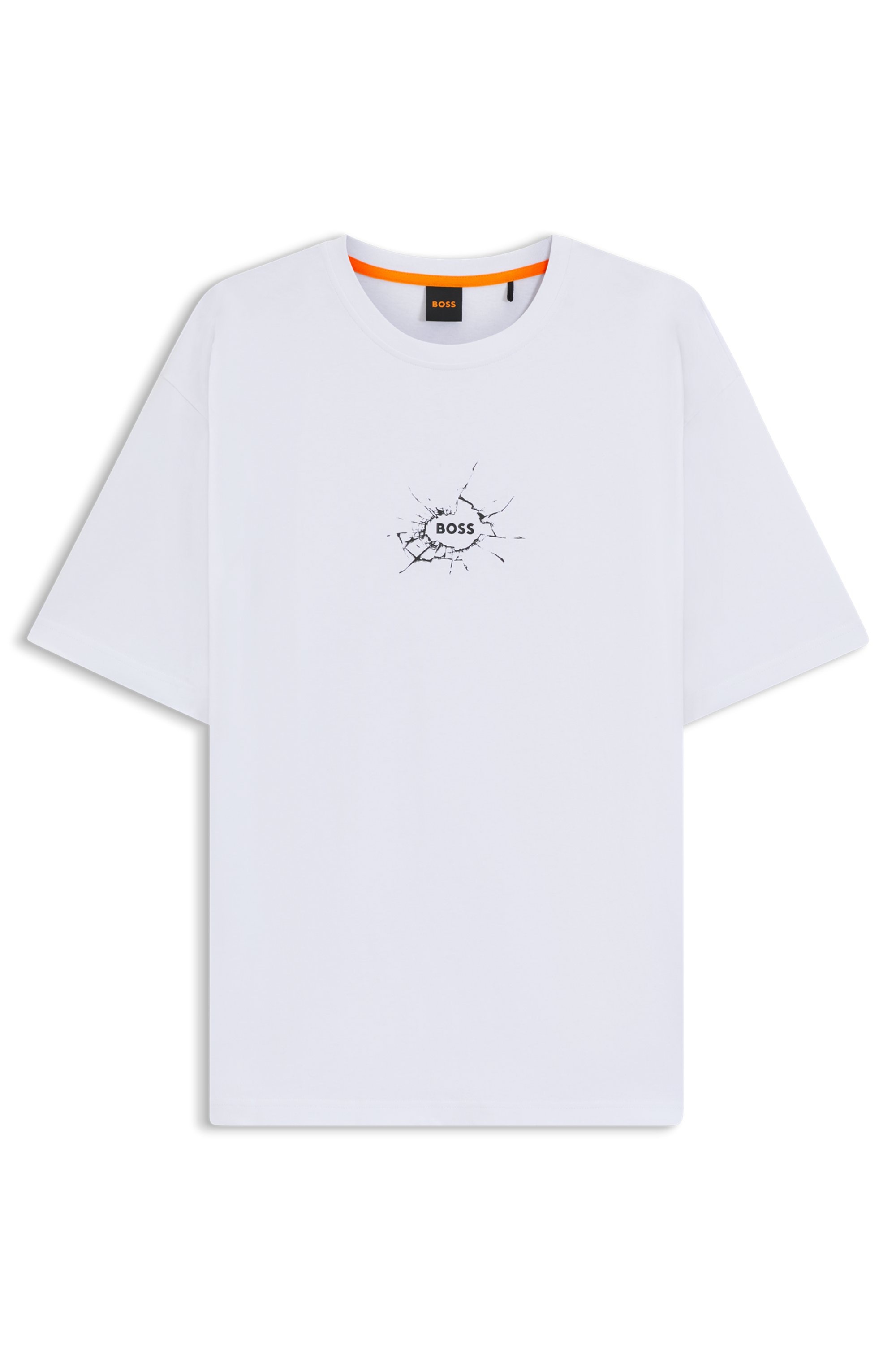 BOSS ORANGE T-Shirt »Te voyage«, mit coolem Logo-Druck