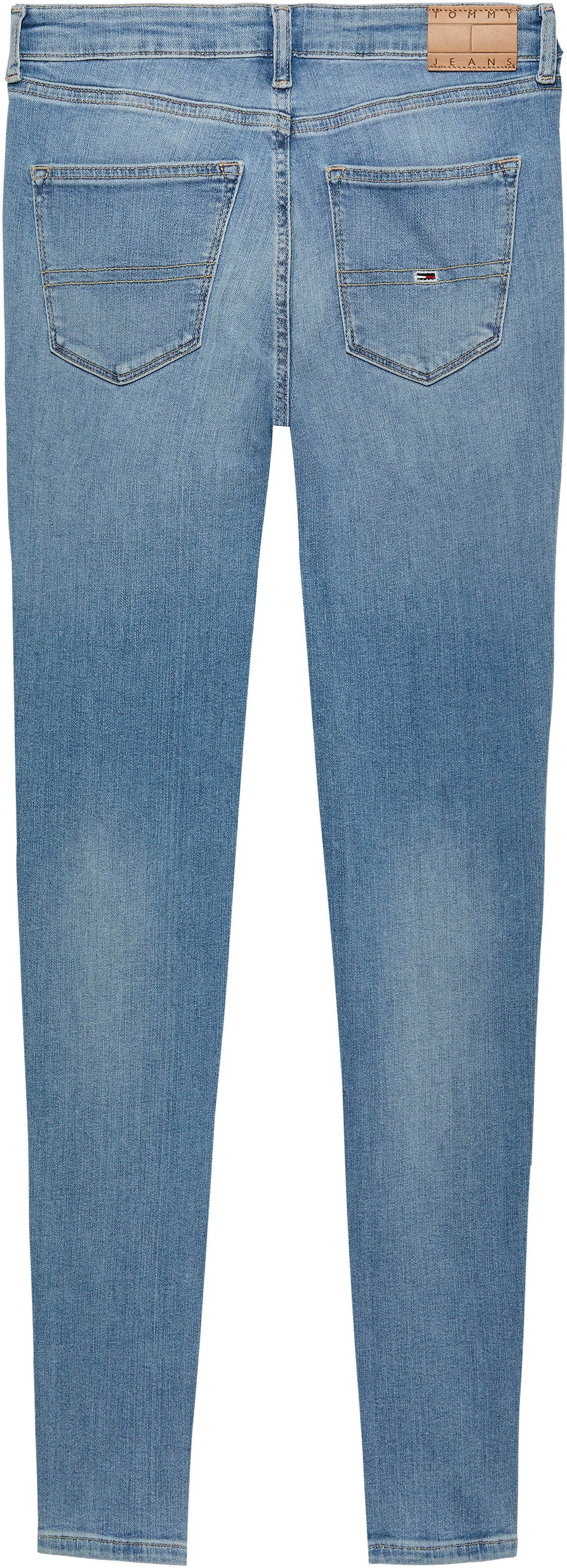 Tommy Jeans Skinny-fit-Jeans »Nora Mid Rise Skinny Fit«, mit Waschung, Logo-Badge