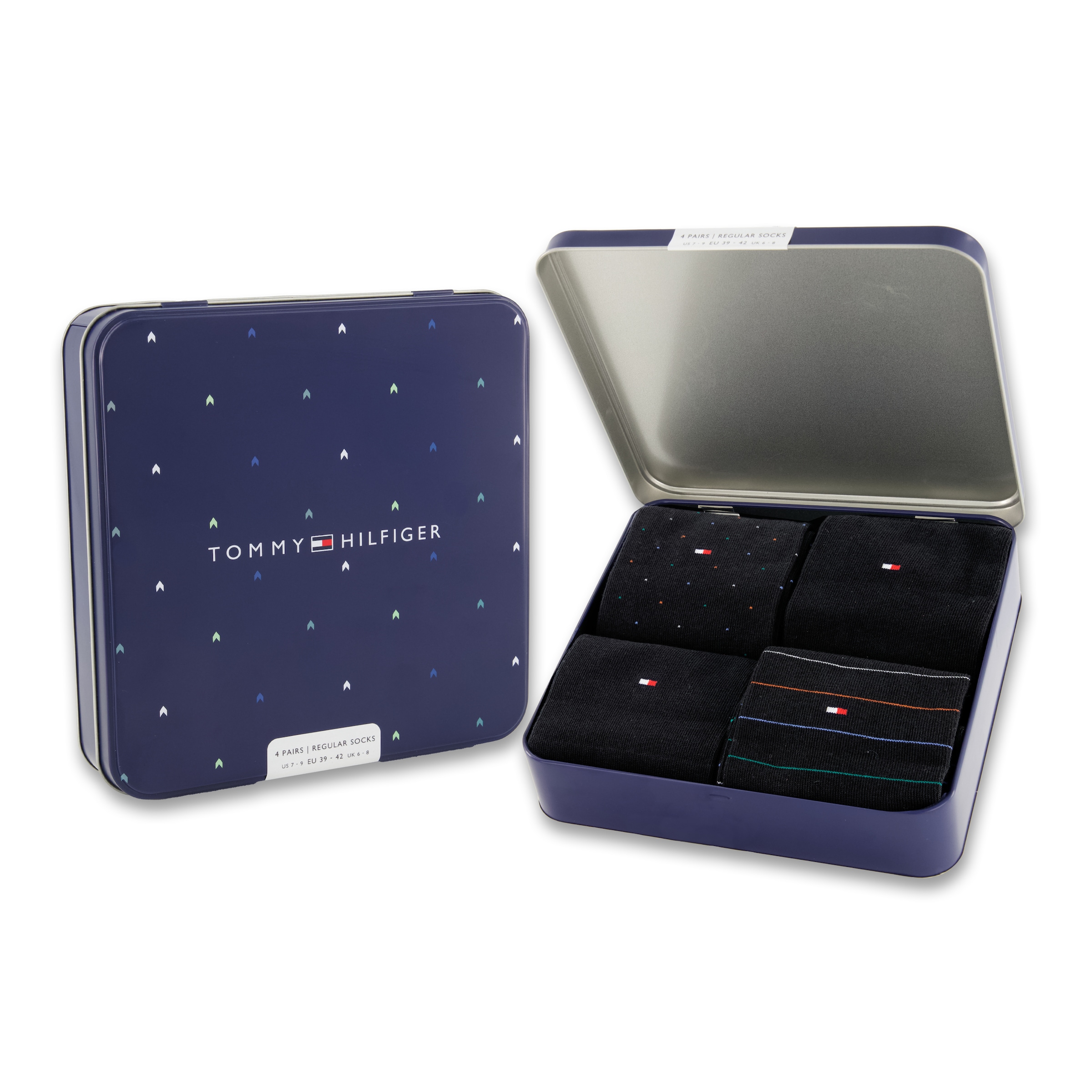 Tommy Hilfiger Chaussettes »TH MEN SOCK 4P GIFTBOX« 4 Paar, 