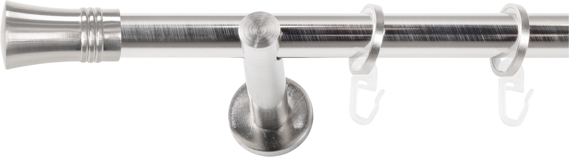 SN DECO GROUP Tringle à rideaux Ø 19 mm 1 course-läufig Fixmass;kürzbar