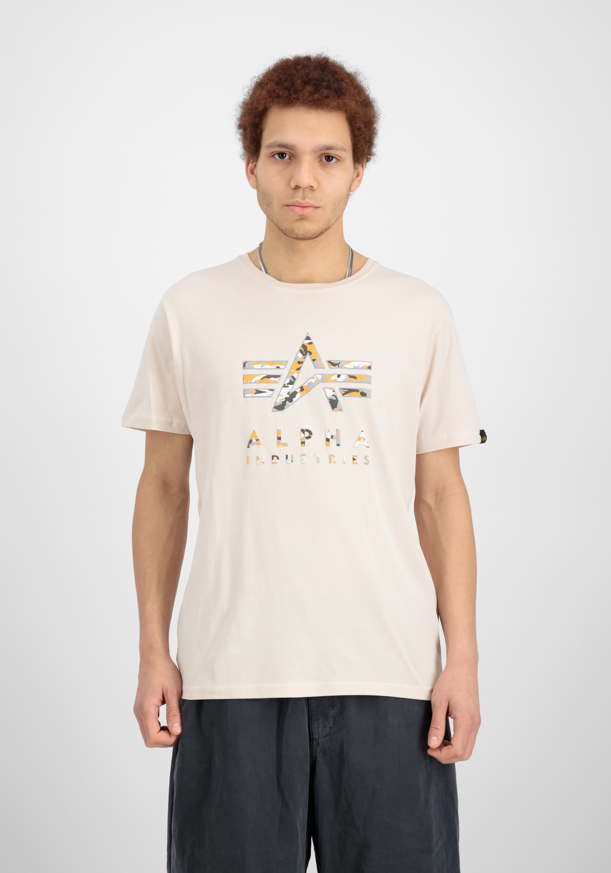 Alpha Industries T-Shirt »Camo Puff Print T-Shirt«