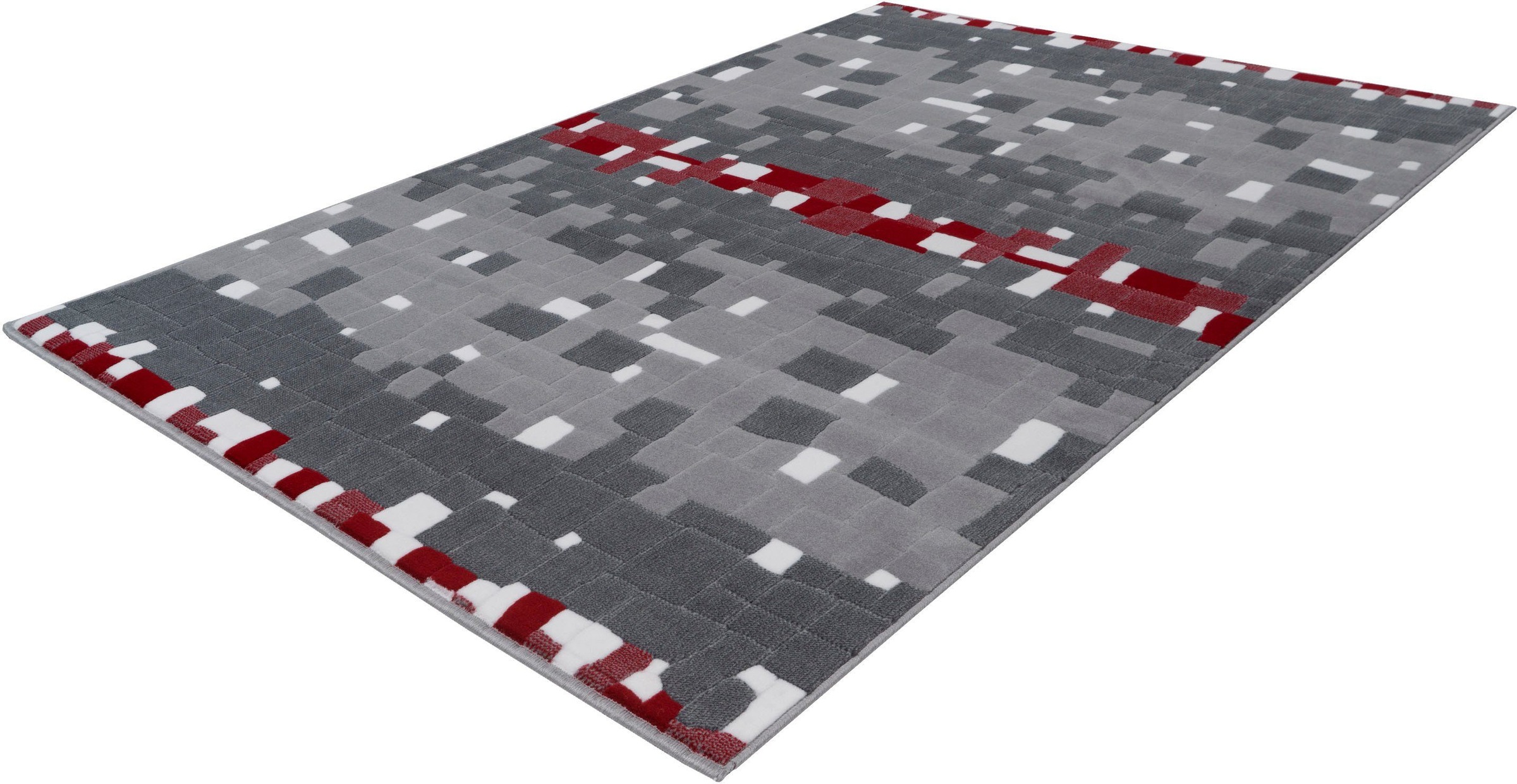 Image of my home Teppich »Oxana«, rechteckig, 10 mm Höhe, Wohnzimmer bei Ackermann Versand Schweiz