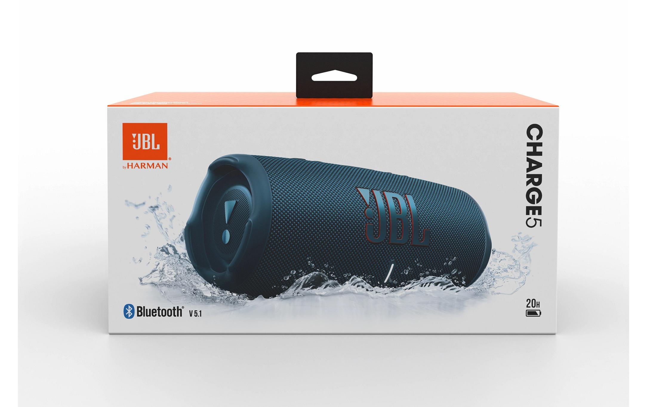 JBL Bluetooth-Speaker »Charge 5 Blau«