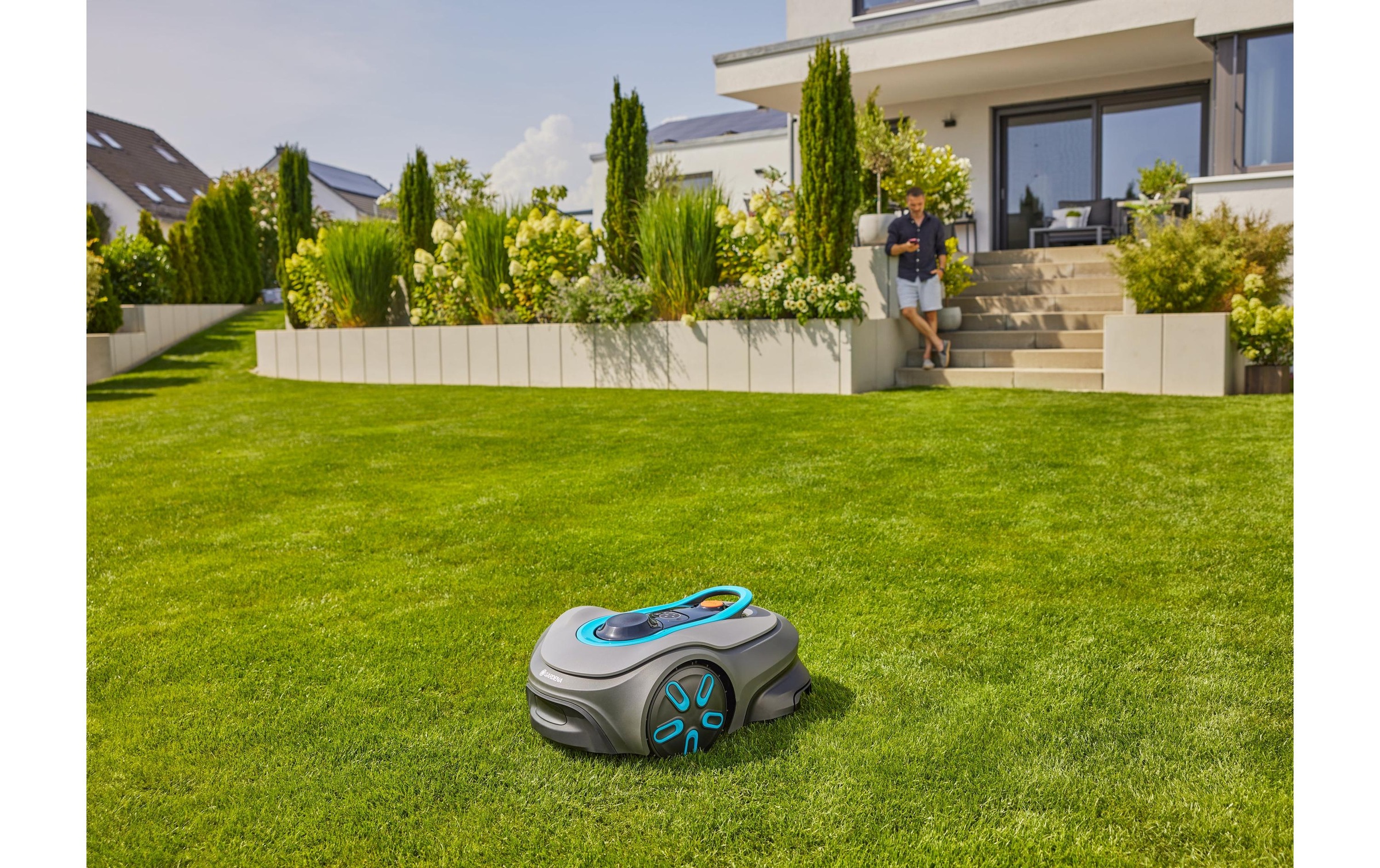 GARDENA Rasenmähroboter »Smart Sileno Free 1200 1200 m²«