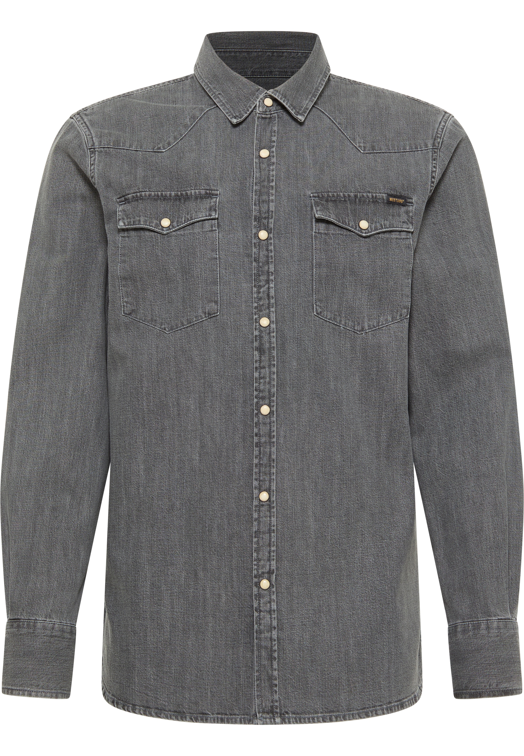 MUSTANG Langarmhemd »Herren Style Duver«