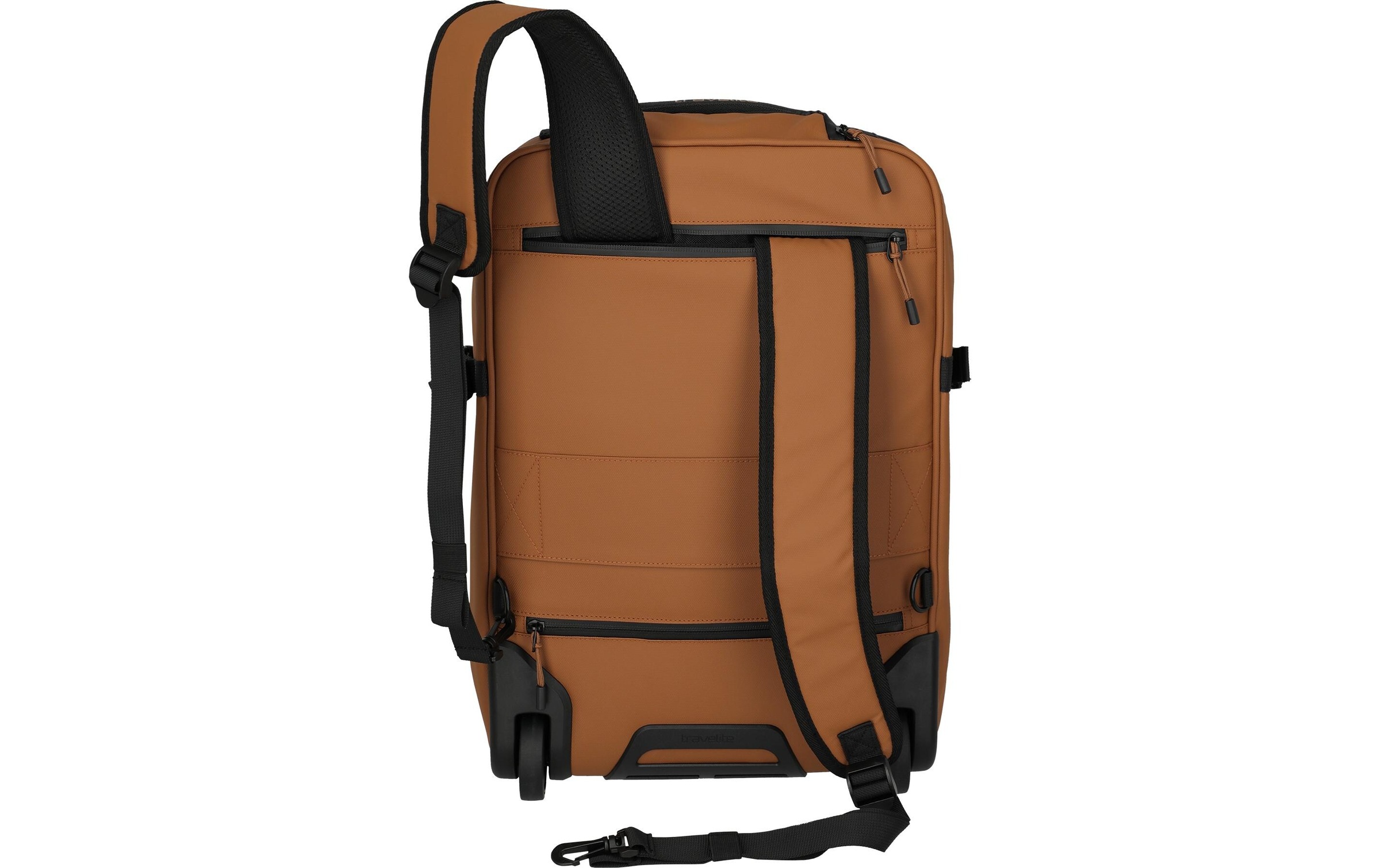 travelite Trolley »BRIIZE Backpack L 27 l« 27 litre 2 Rollen