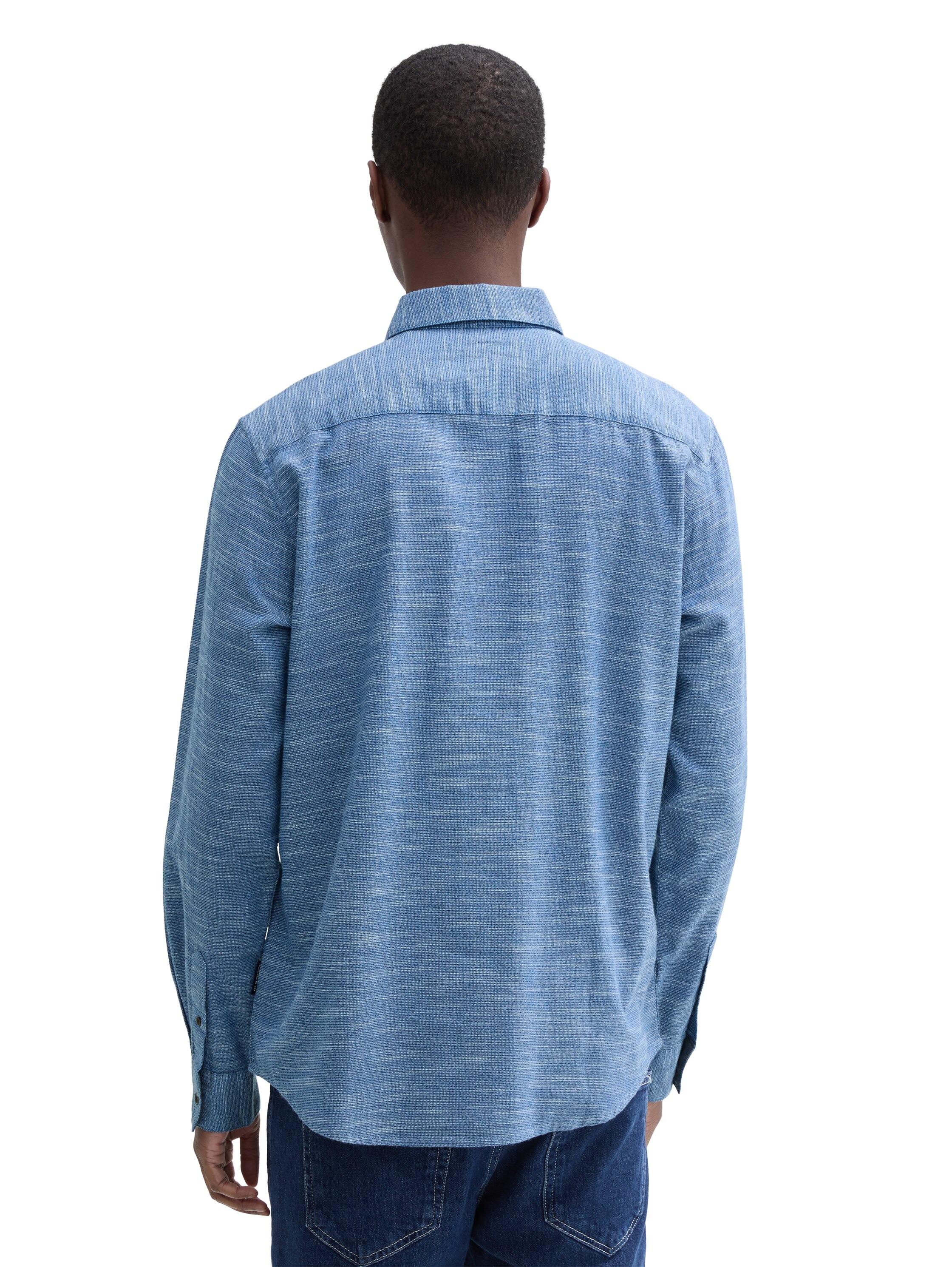 TOM TAILOR Chemise à manches longues mit Kentkragen