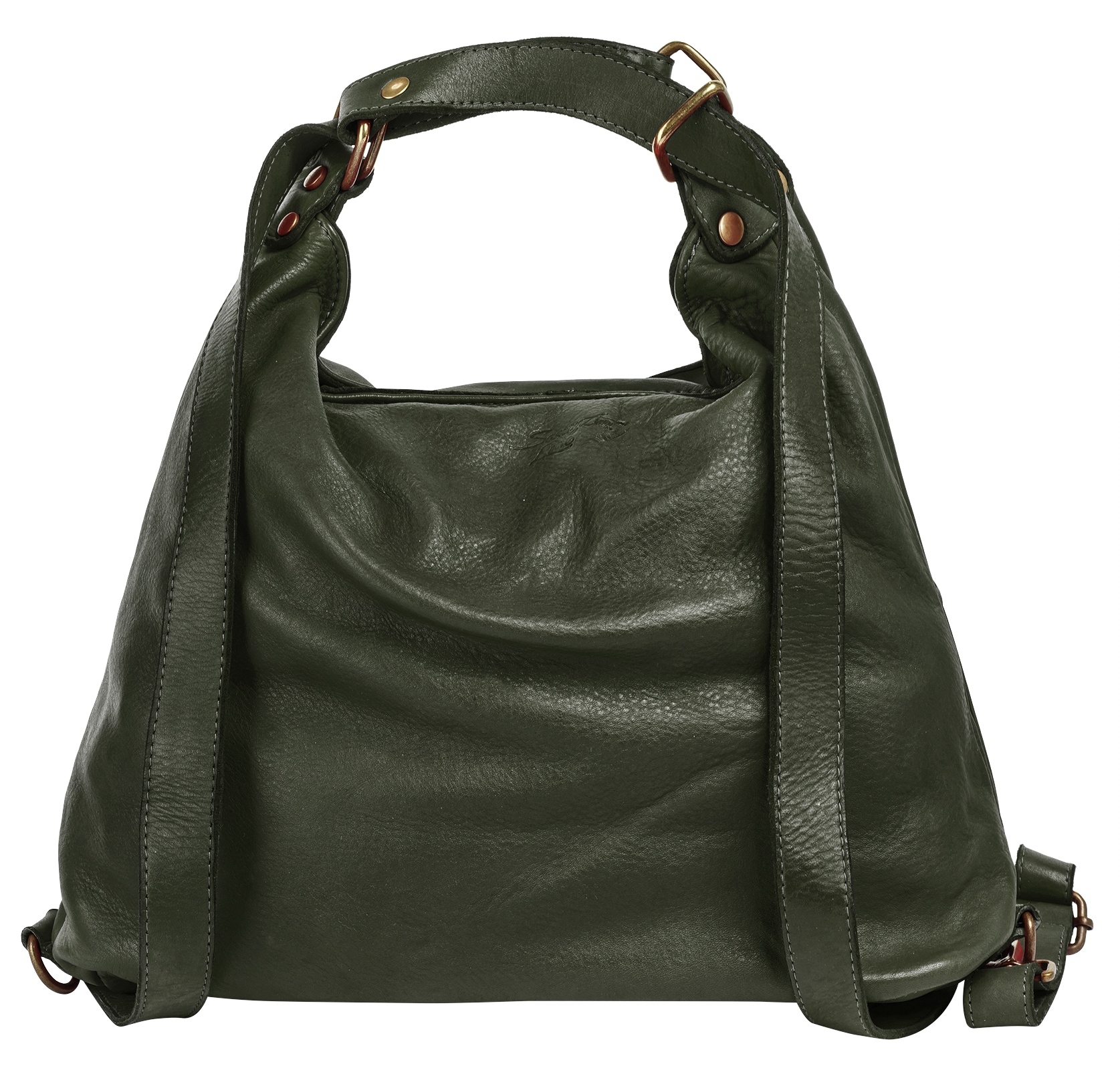 Samantha Look Shopper echt Leder, Made in Italy