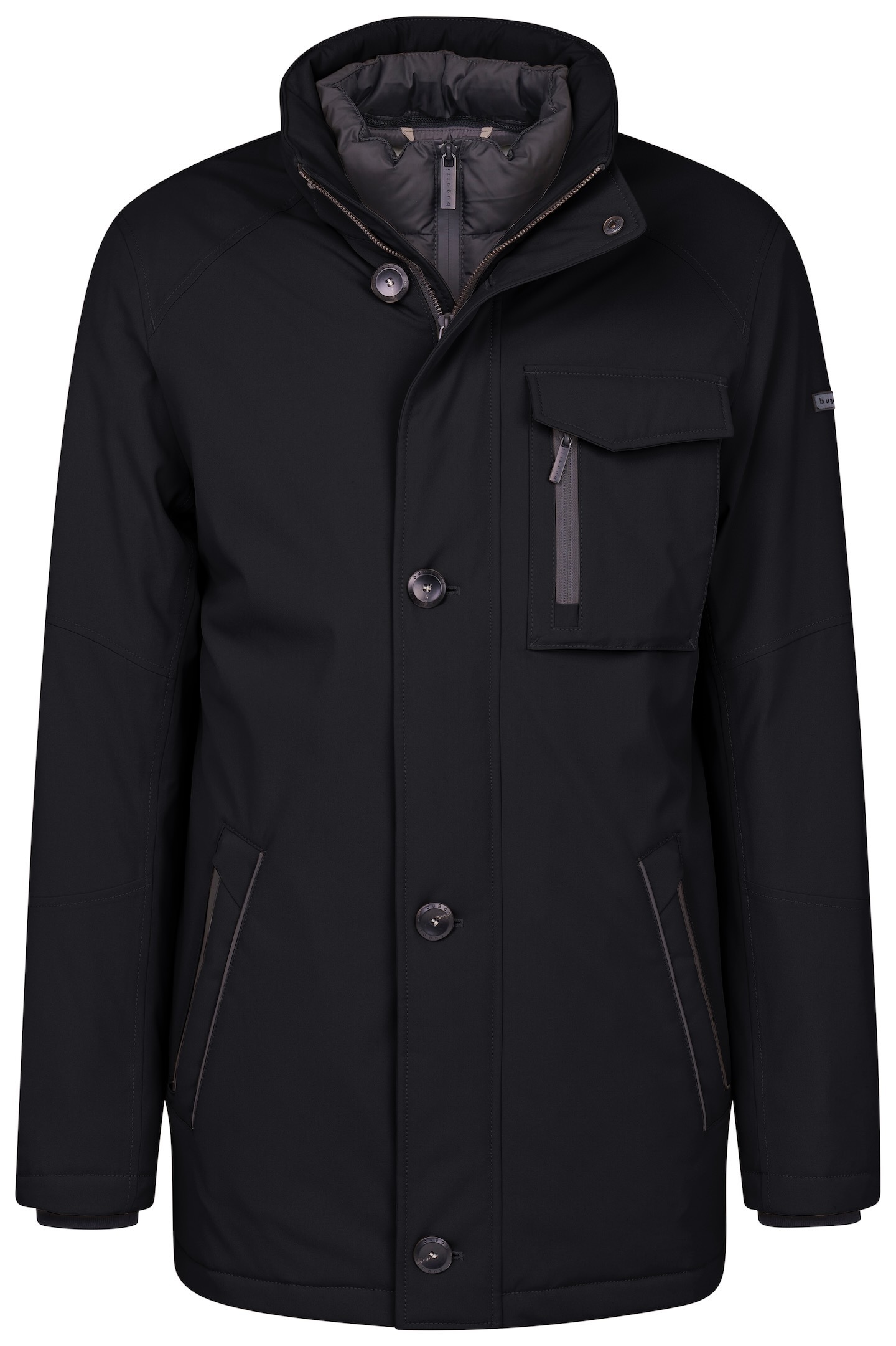 Image of bugatti Kurzjacke mit Kapuze mit einrollbarer Kapuze