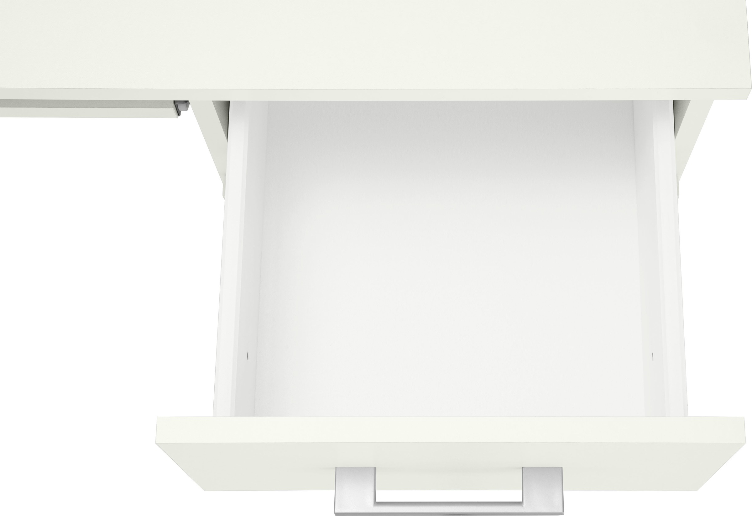 VOGL Möbelfabrik Schreibtisch »Tim mit Monitoraufsatz, Tastaturauszug & Towerfach,«, Breite 154 oder 178 cm, Made in Germany