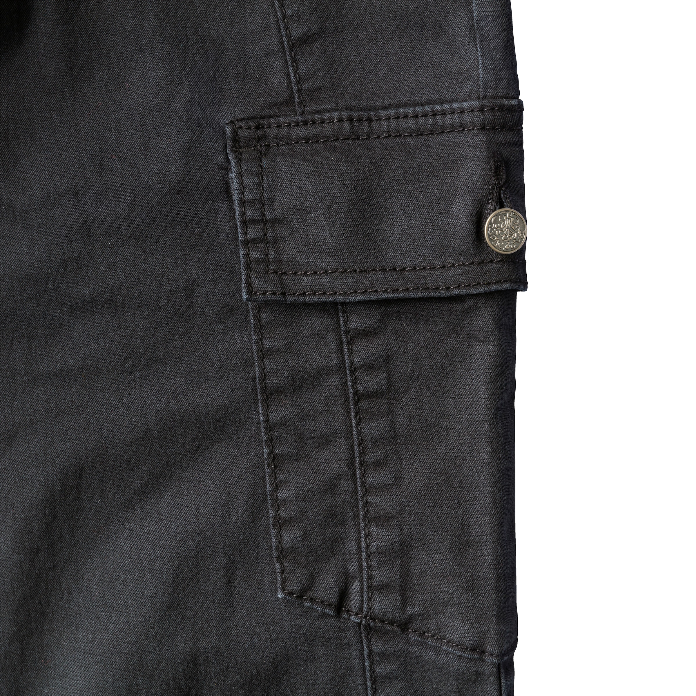 LASCANA ACTIVE Trekkinghose »Cargo Jeans Optik«, Baumwollmix mit Cargo Taschen
