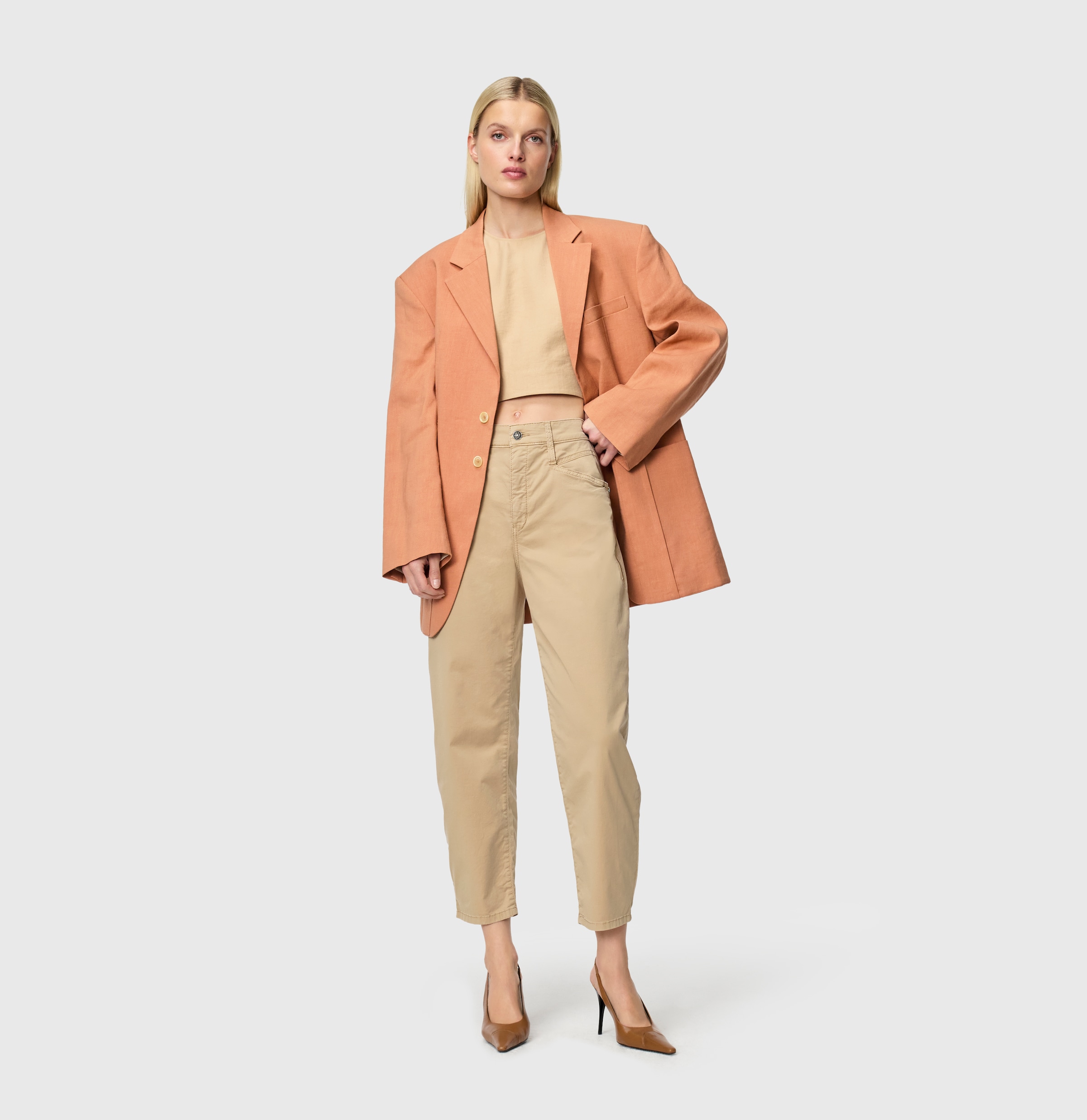 MAC Stoffhose »BORA 2.3 zip«  mit Stretch