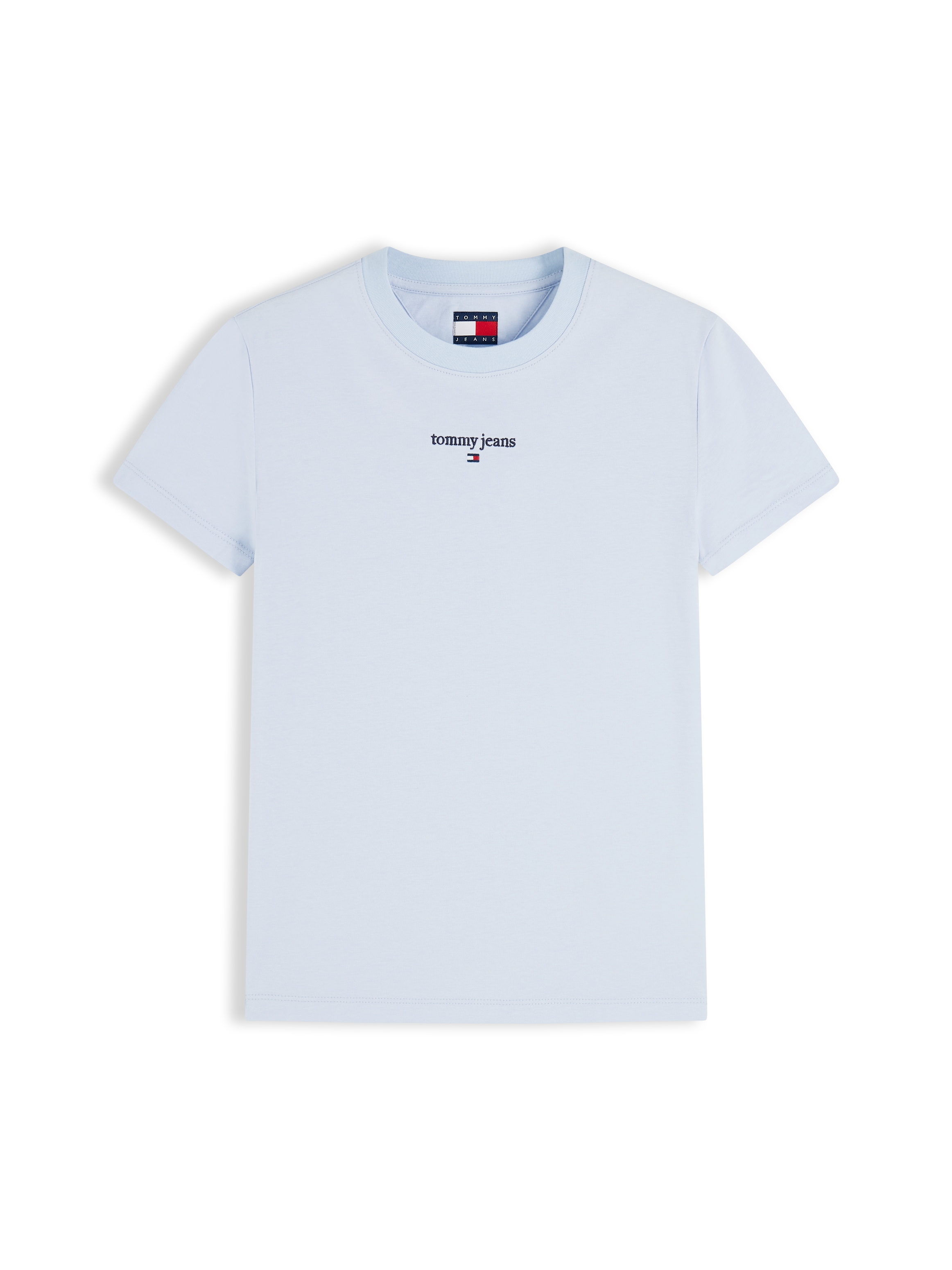Tommy Jeans Shirt à col rond »TJW REG CLASSIC LOGO SS TEE« mélange de coton