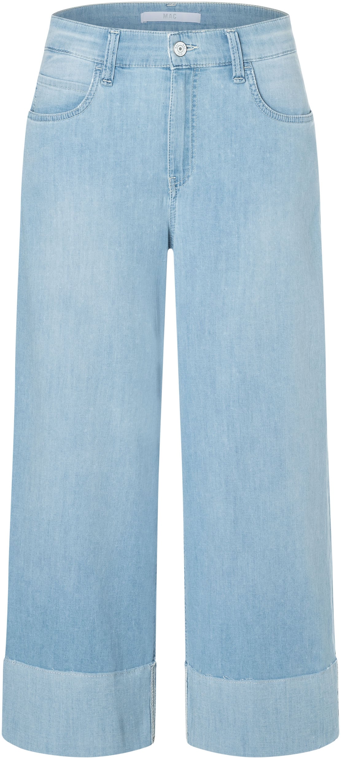 Image of MAC Straight-Jeans "NEVADA cropped" im Five-Pocket Style