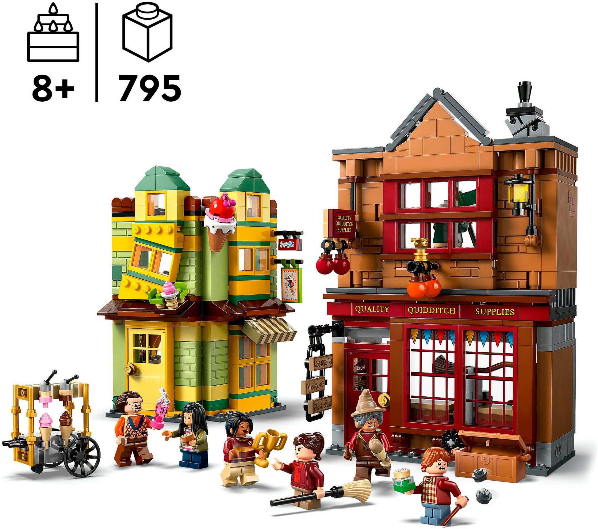 LEGO® Pions de construction »Qualität für Quidditch & Fortescues Eissalon (76452)« LEGO Harry Potter™; Made in Europe