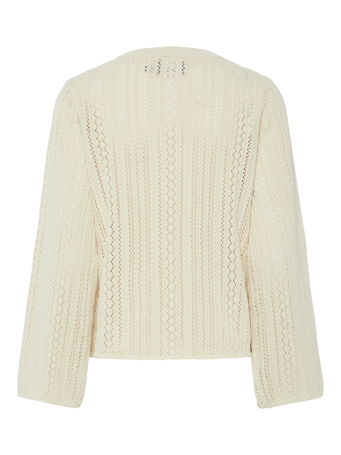pieces Rundhalspullover »PCNUKA LS O-NECK KNIT NOOS BC«