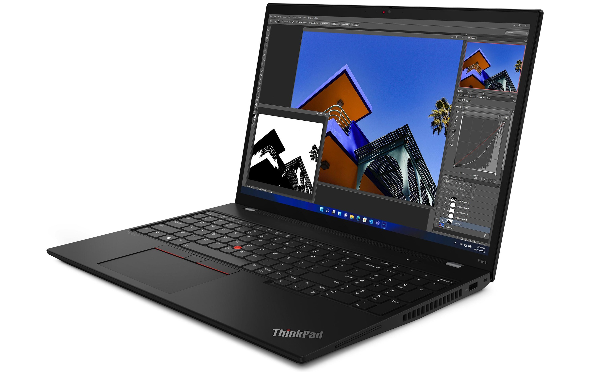 Image of Lenovo Business-Notebook »ThinkPad P16s Gen.«, (40,48 cm/16 Zoll), AMD, Ryzen 7, Radeon, 512 GB SSD bei Ackermann Versand Schweiz