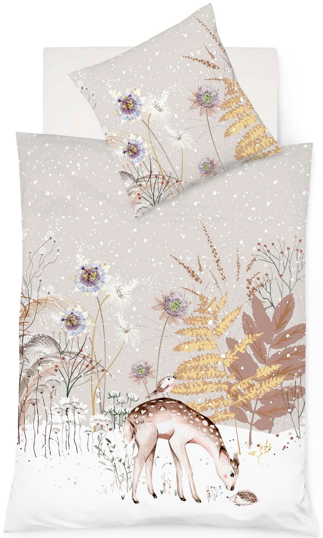 Image of fleuresse Bettwäsche "Aspen 4372" 2 Stk. Feinbiber, Baumwolle, in Gr. 135x200, 155x220, 200x200cm