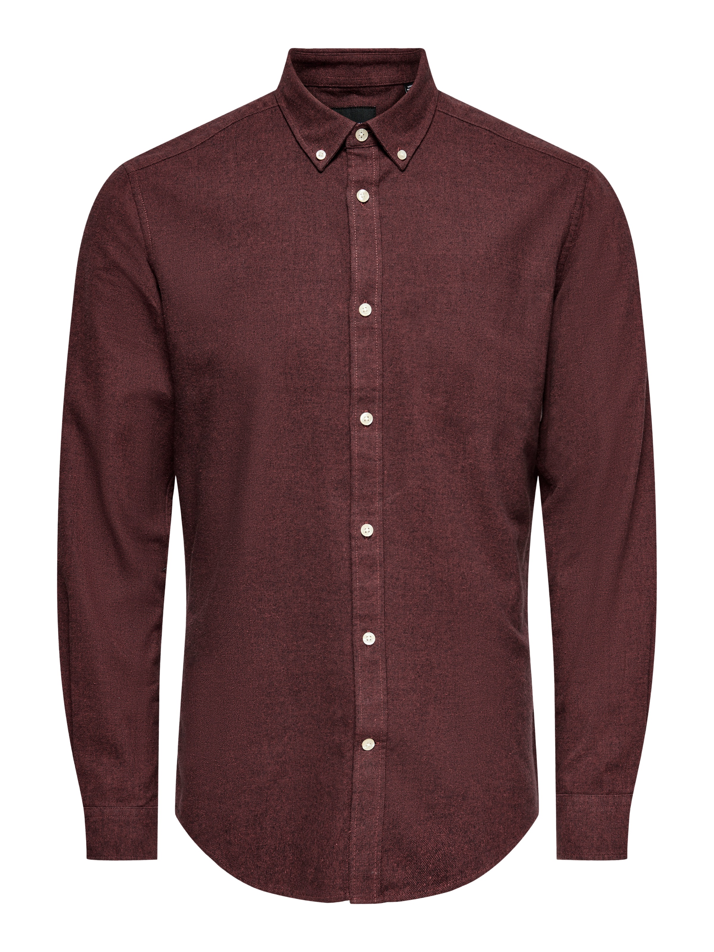 ONLY & SONS Langarmhemd »ONSNIKOLA LS MELANGE SHIRT OTL«