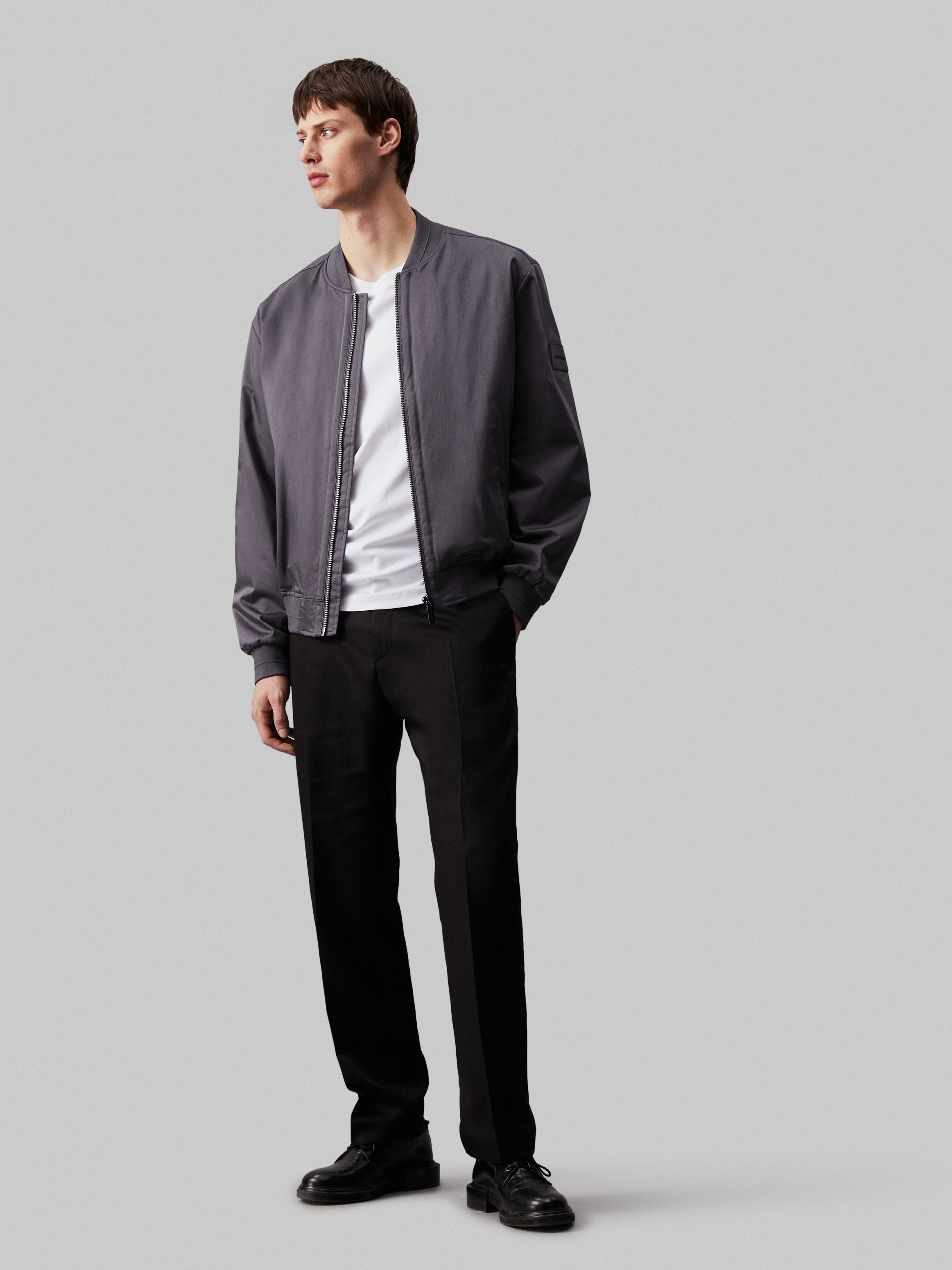 Calvin Klein Collegejacke »SATEEN STRETCH HERO BOMBER«