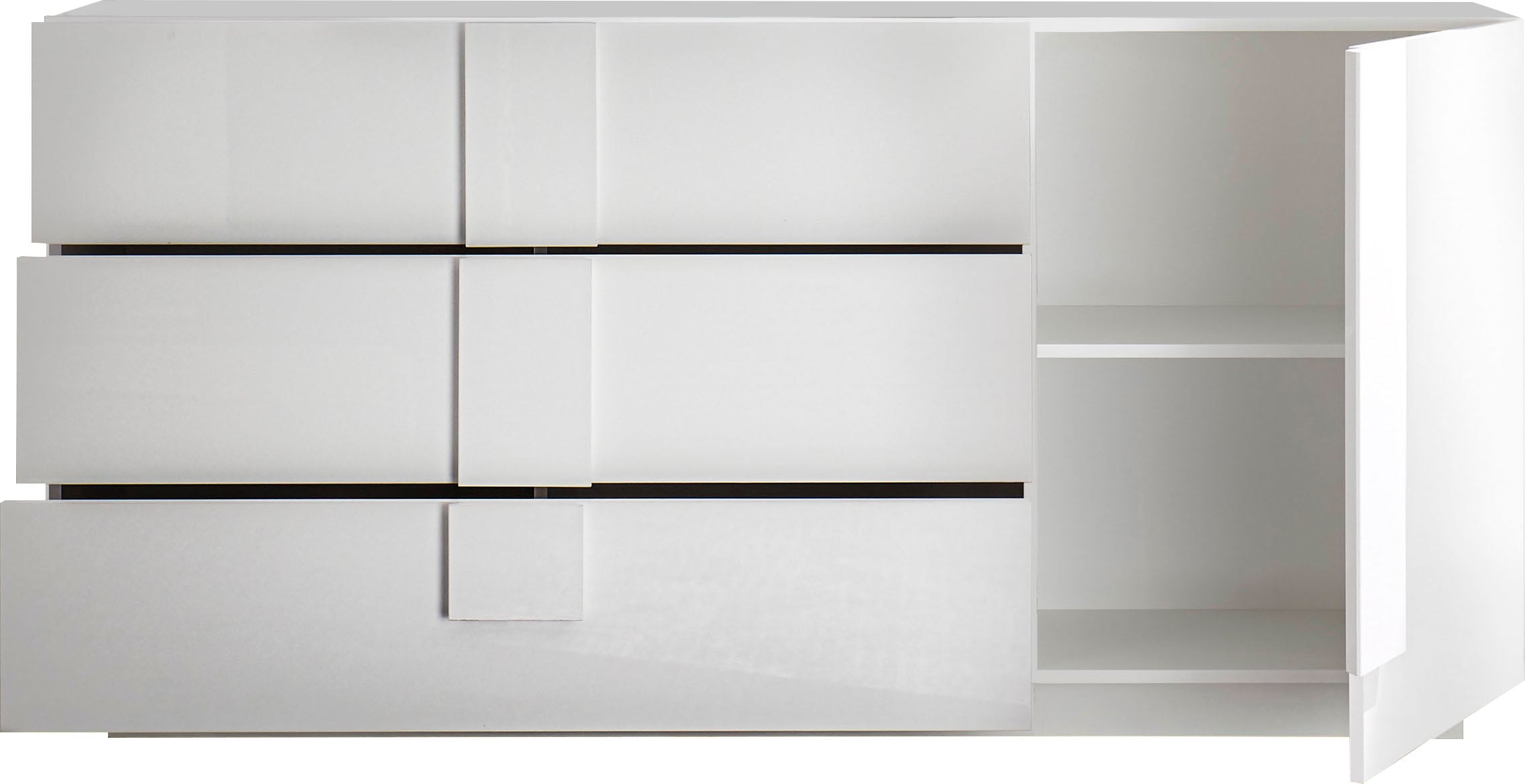 INOSIGN Sideboard »Jupiter«, Breite 181cm mit 3 Schubkästen