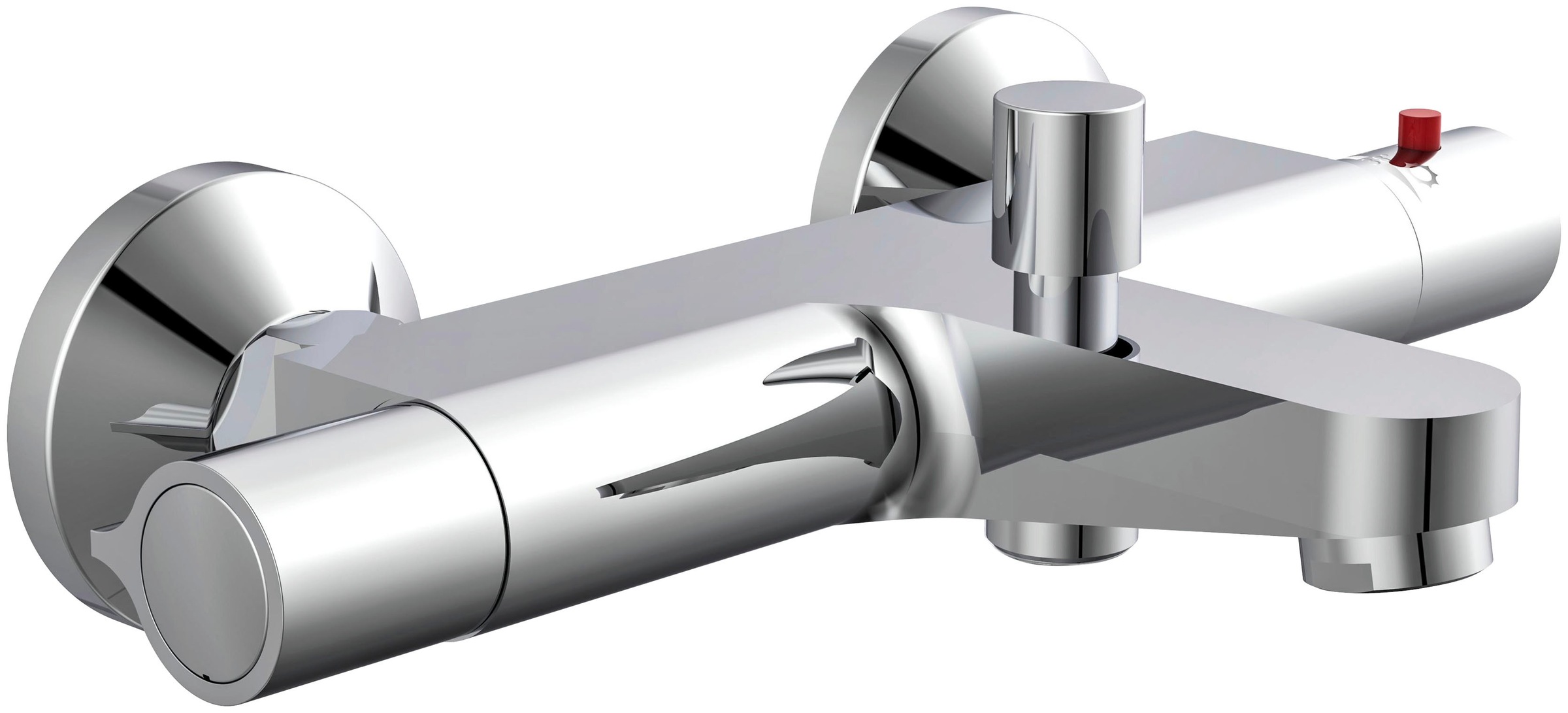 Image of Schütte Wannenthermostat "Vico" Wannenarmatur Thermostat, Mischbatterie Badewanne, Wasserhahn Bad