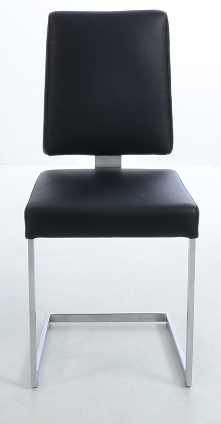 K+W Komfort & Wohnen Freischwinger () stabiles Hochkantgestell, in Leder oder Microfaser