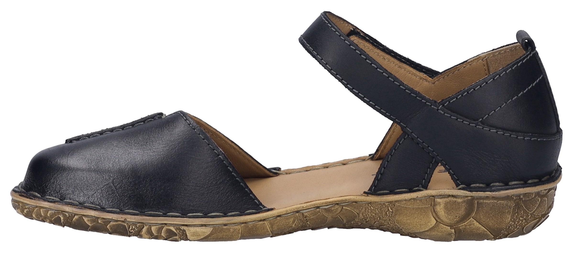 Josef Seibel Ballerines à lanières »ROSALIE 42«  , Sandale, Spangenschuh, Komfortschuh mit Klettverschluss