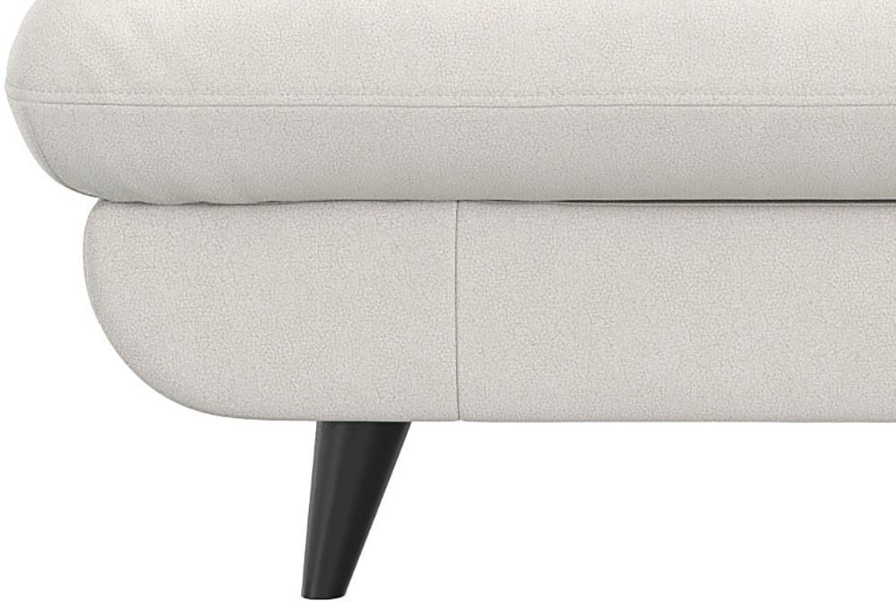 COTTA 3-places »Pike, B: 218 cm« avec pieds en métal, également disponible en cuir véritable