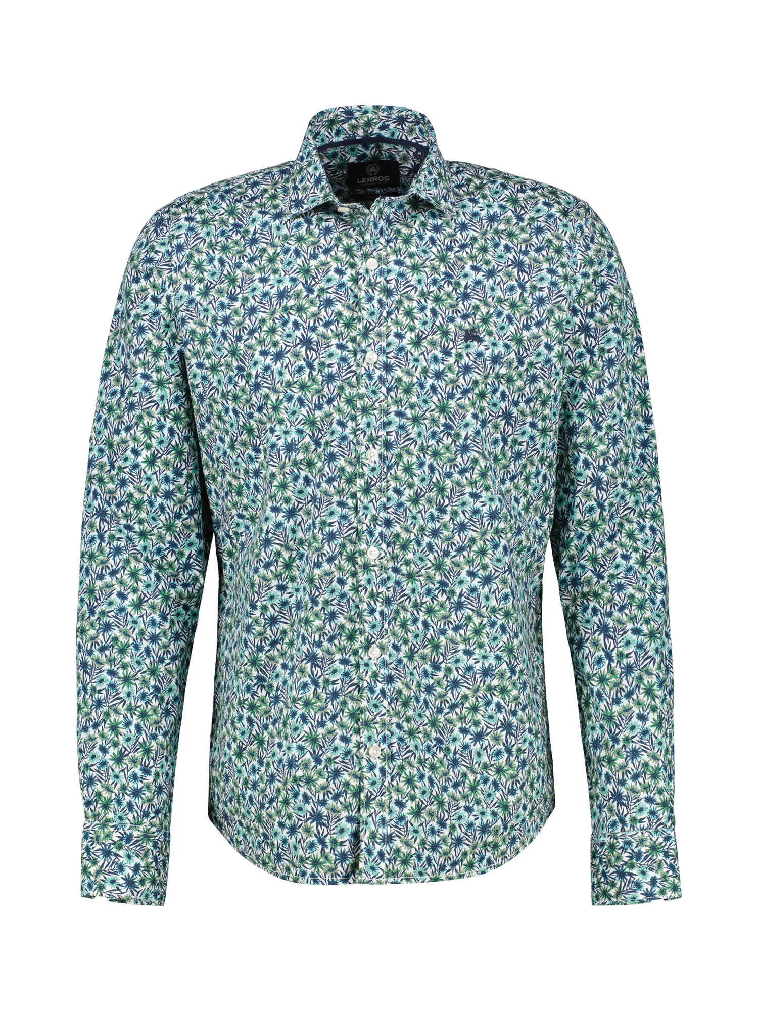 Image of LERROS Langarmhemd "Langarmhemd, floral bedruckt"
