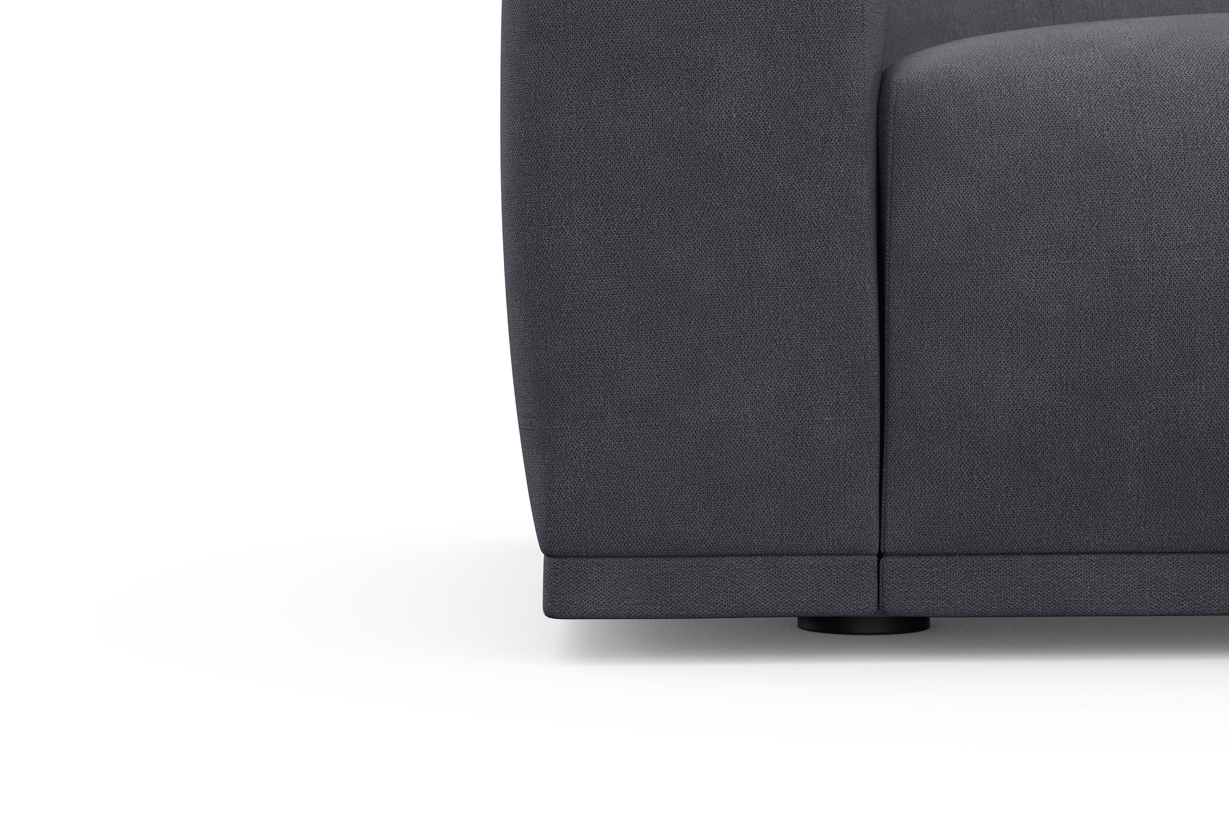 TRENDMANUFAKTUR Big-Sofa »Braga Japandi-Design, mit hochwertigem Kaltschaum, Megasofa, in Cord« modernes Big-Sofa, Couch mit hohem Sitzkomfort, 254/72/107 cm (B/H/T)