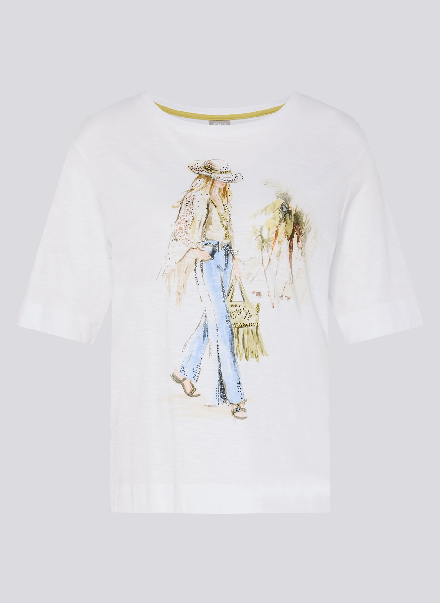 Rabe T-Shirt mit Frontprint