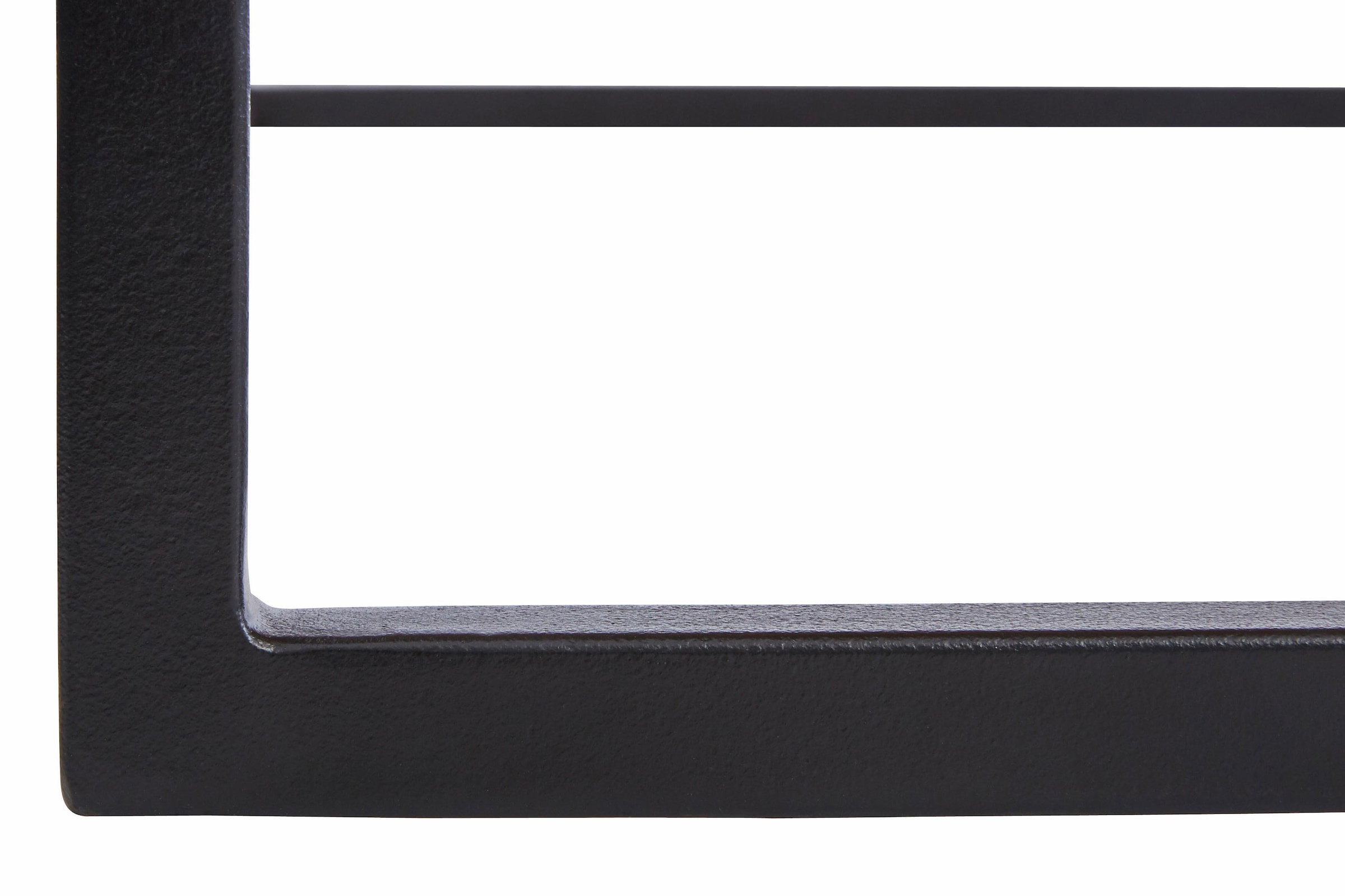 Home affaire Couchtisch »Voorst« aus massiver Eiche und Metallgestell