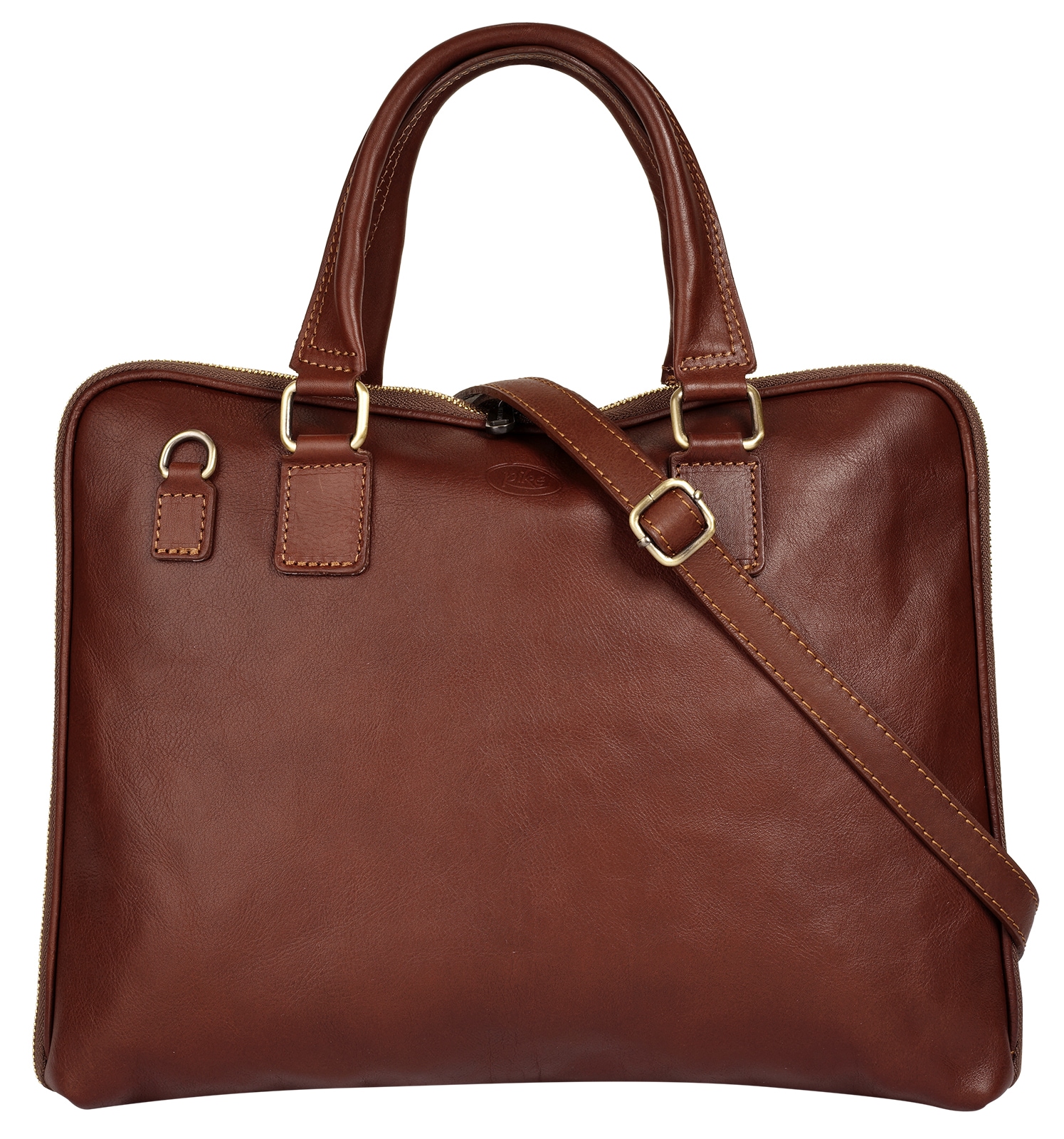 Image of Piké Aktentasche "PIKÉ Herren, Damen echt Leder, Made in Italy" echt Leder, Made in Italy