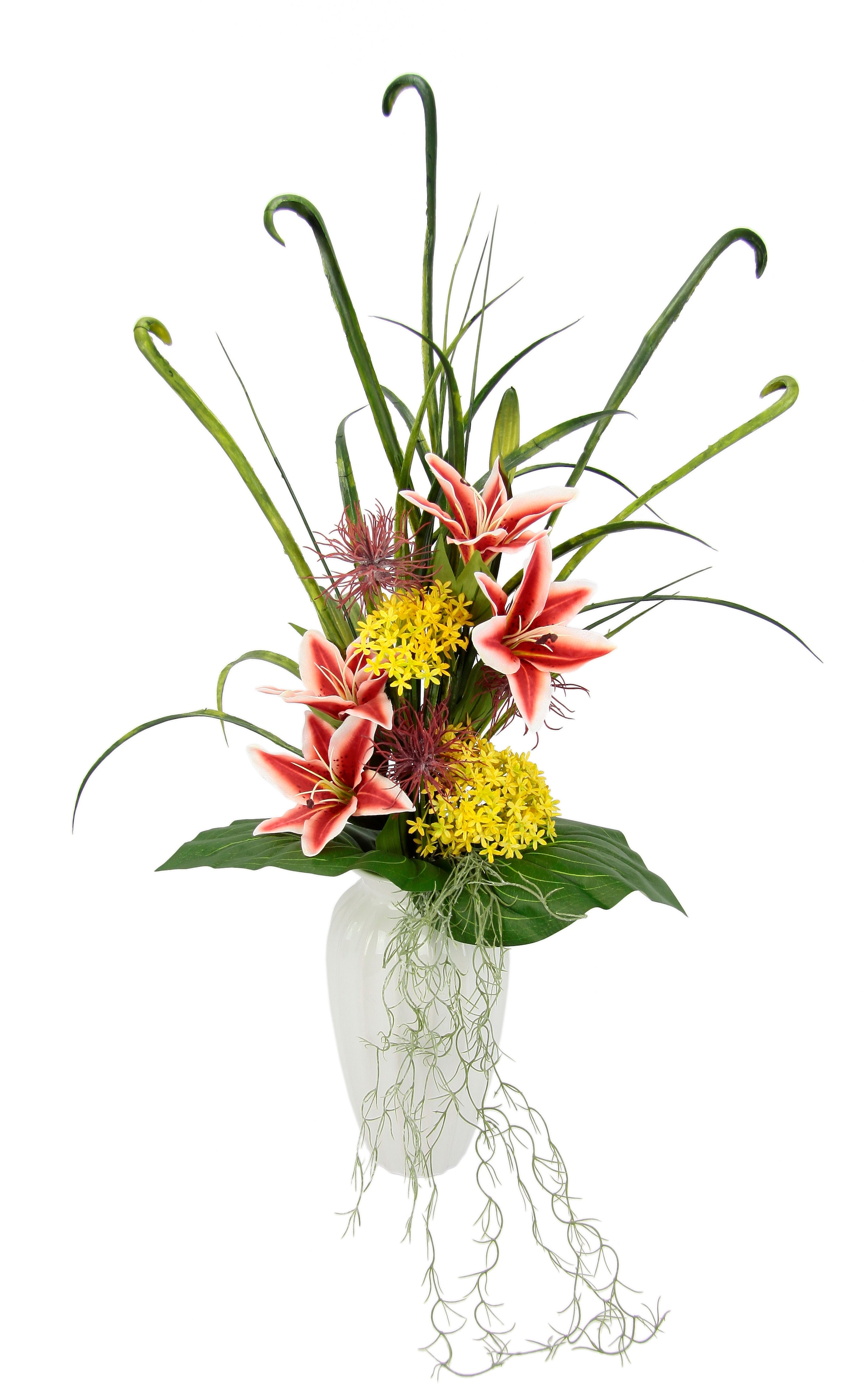 Kunstblume »Arrangement Lilien«, 85 cm