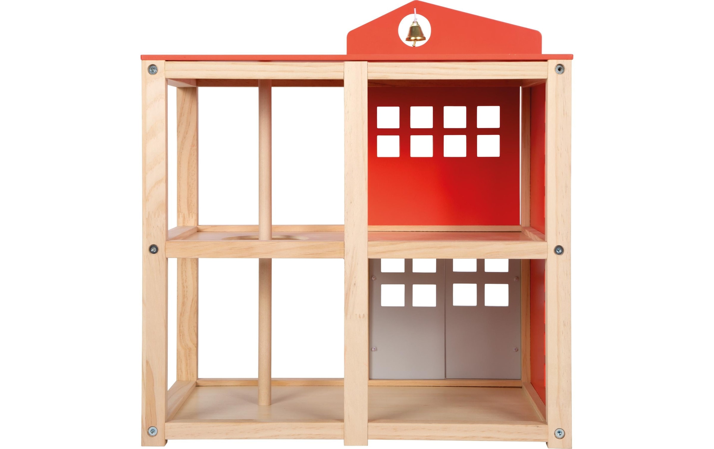 Small Foot Caserne de pompiers ludique »Grosse Feuerwache mit Zubehör« batteriebetriebenes Sound- & Lichtmodul für realistische Einsätze