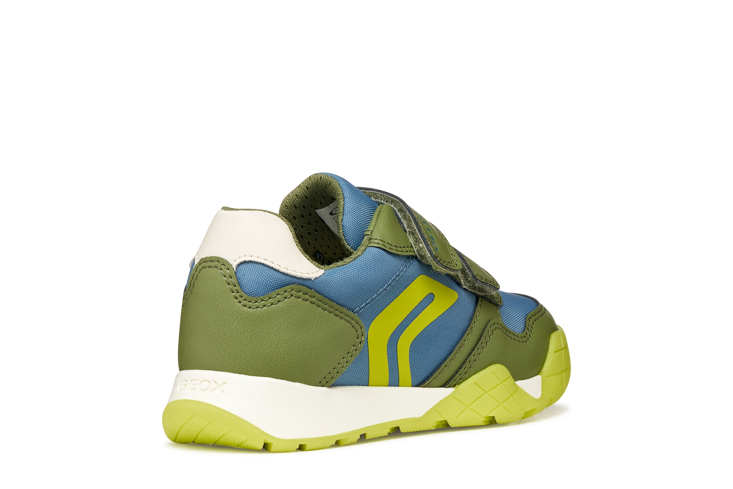Geox Chaussures à scratch »J RANN-E BOY«  Chaussure basse avec membrane spéciale GEOX, gabarit de taille à télécharger