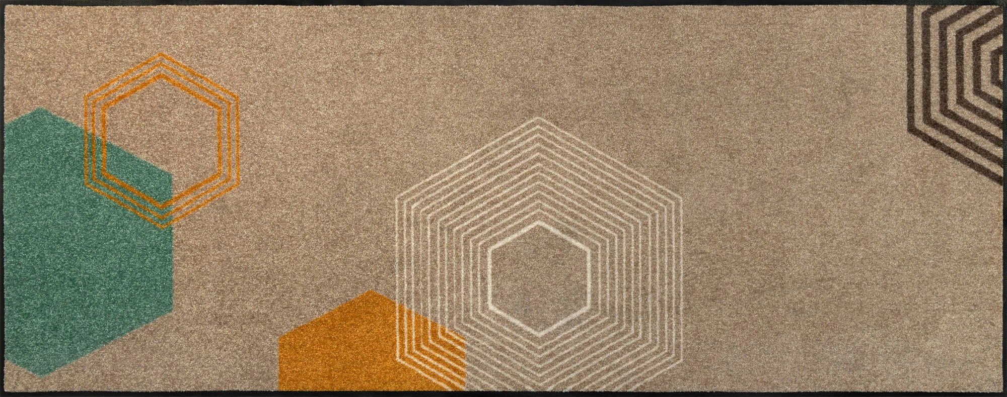 Image of wash+dry by Kleen-Tex Läufer »Callisto«, rechteckig, 7 mm Höhe, Schmutzfangläufer, modernes Design, In- und Outdoor geeignet, waschbar, ideal in Diele & Flur bei Ackermann Versand Schweiz