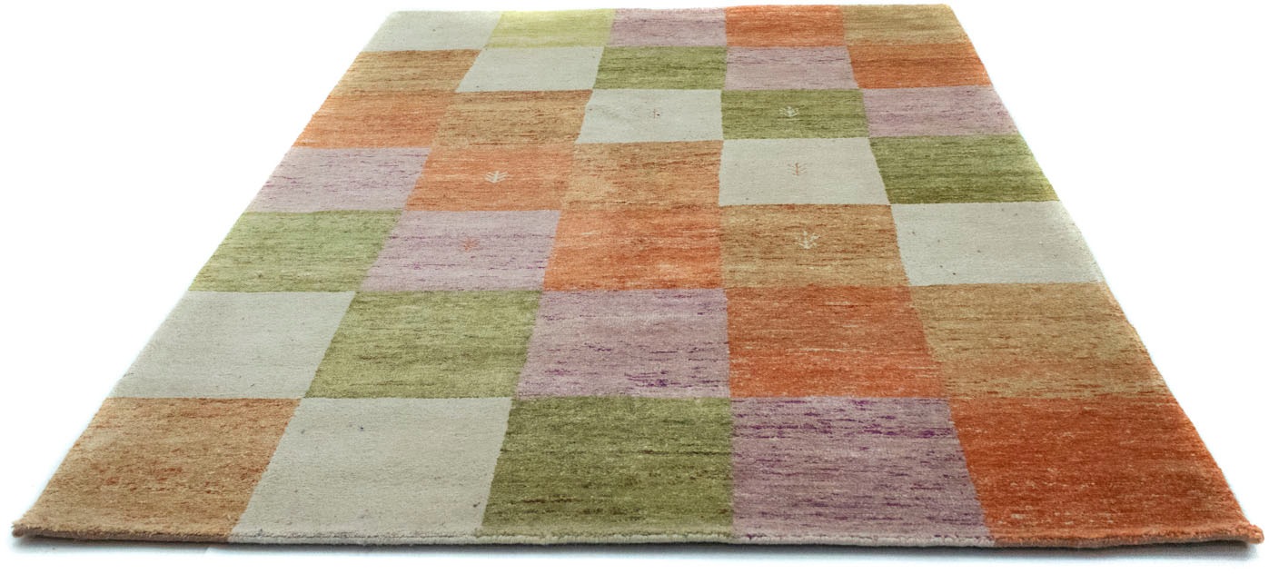 Image of morgenland Teppich »Designer Teppich handgeknüpft mehrfarbig«, rechteckig, 18 mm Höhe, Viskose bei Ackermann Versand Schweiz