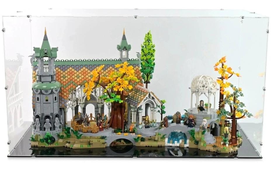 Holzbaukasten »iDisplayit Acryl-Display für LEGO 10316 Herr der Ringe«
