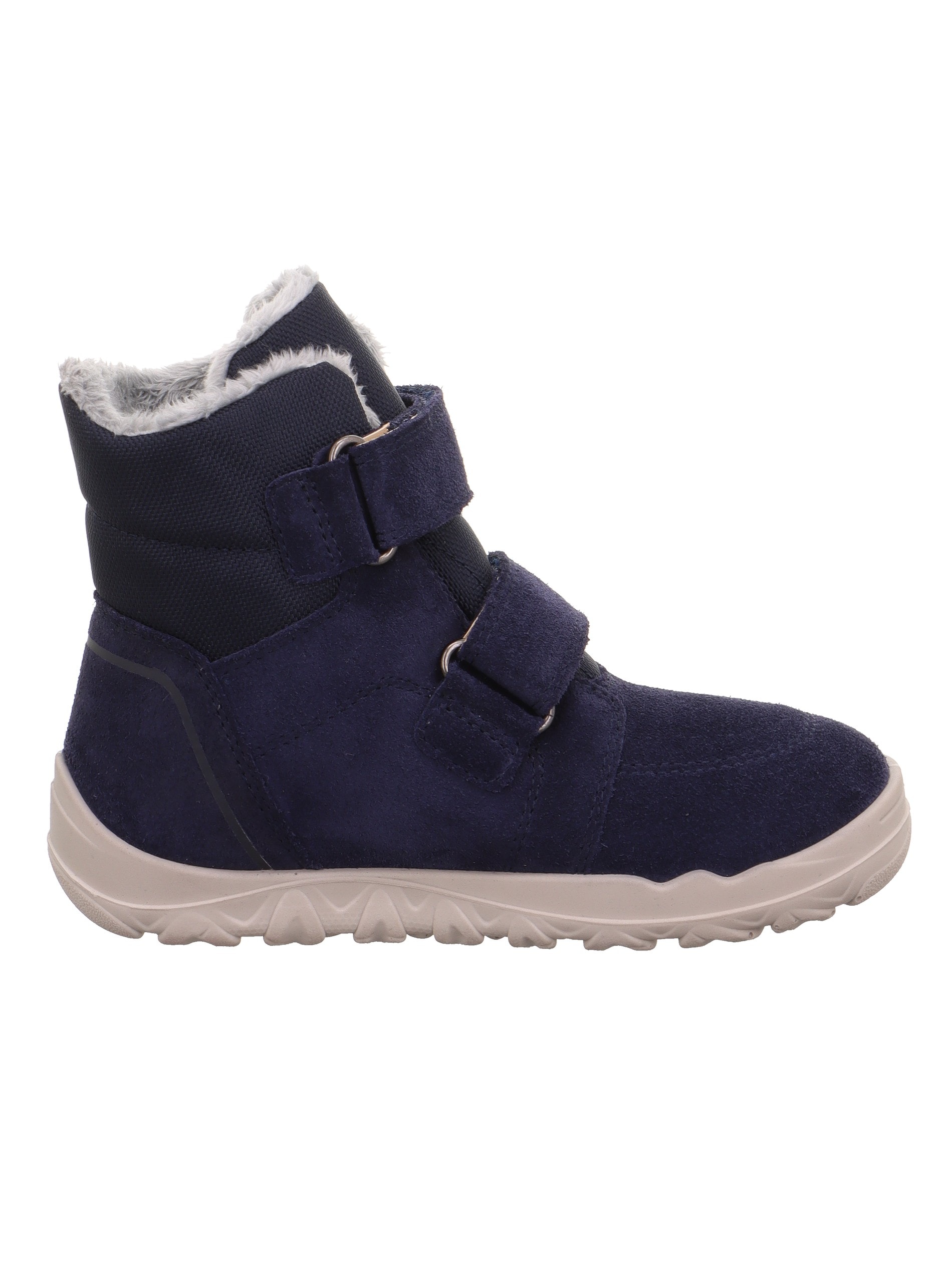 Superfit Barfussschuh »WALDERI, WMS: weit«  Klettboots mit Fellimitat am Schaftrand, Grössenschablone zum Download