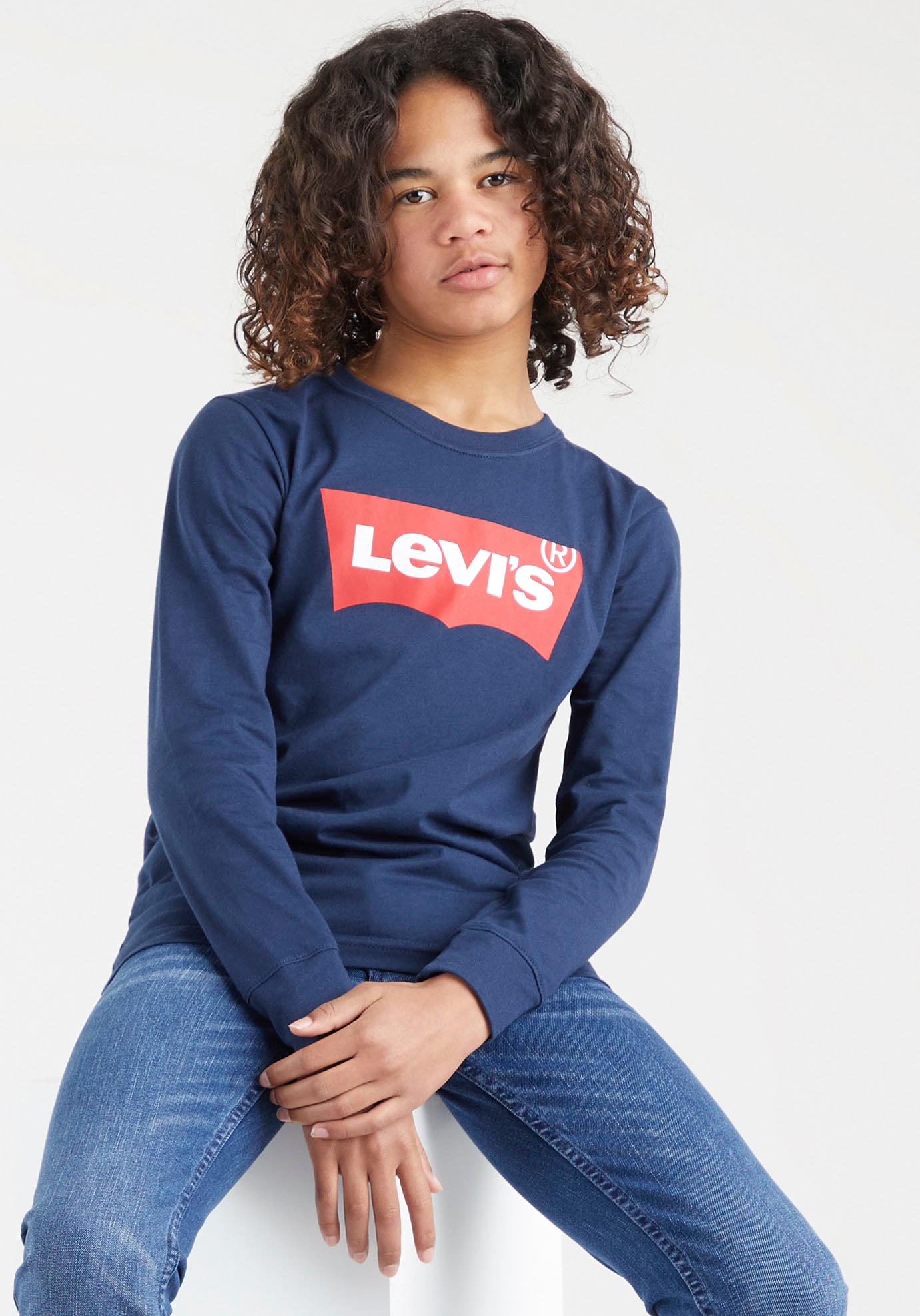 Levi's® Kids Langarmshirt »L/S BATWING TEE«, for BOYS