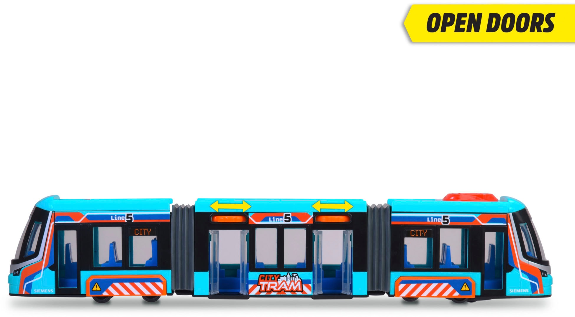 Dickie Toys Spielzeug-Strassenbahn »Siemens City Tram«